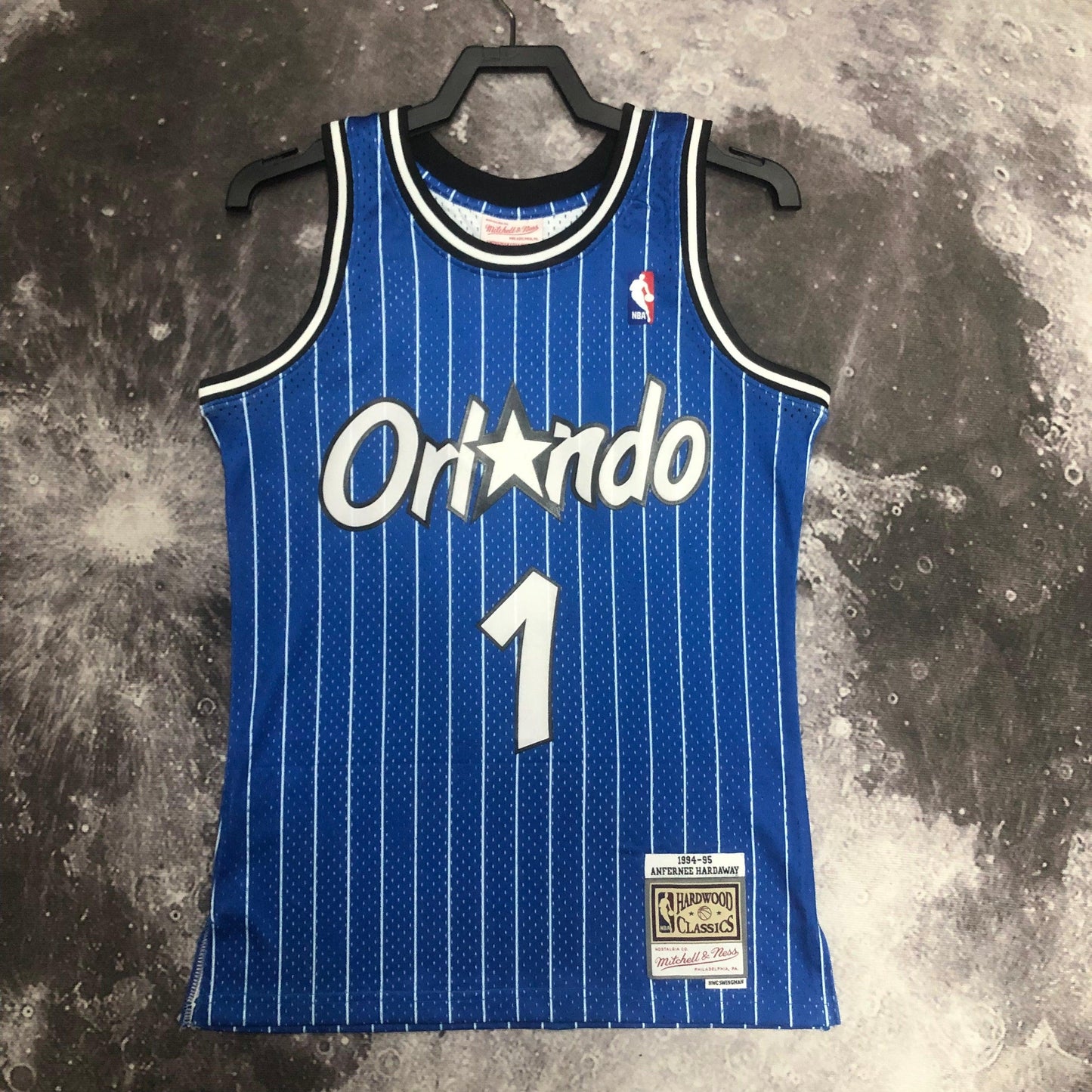Swingman Orlando Magic Mitchell & Ness Hardwood Classics 1994/95 Blue Jersey