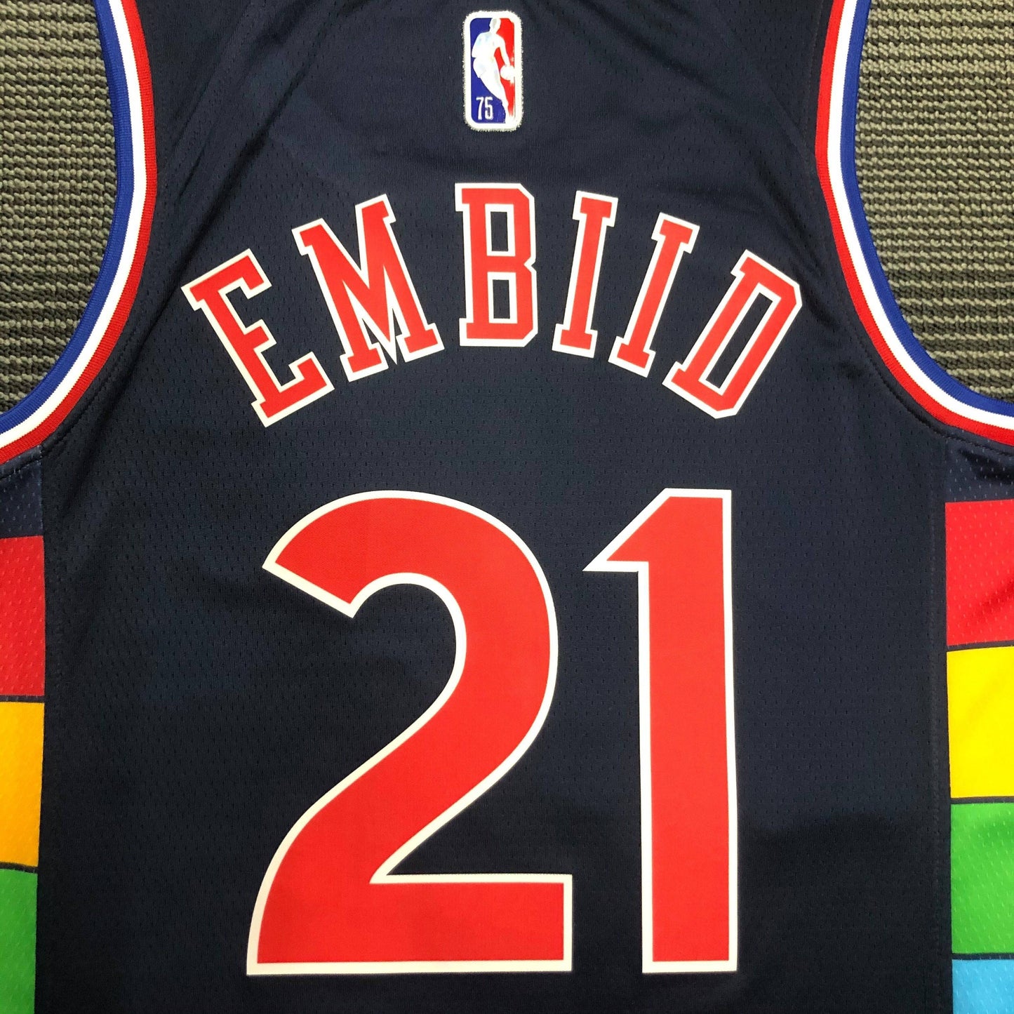 Philadelphia 76ers City Edition Diamante 75th Jersey