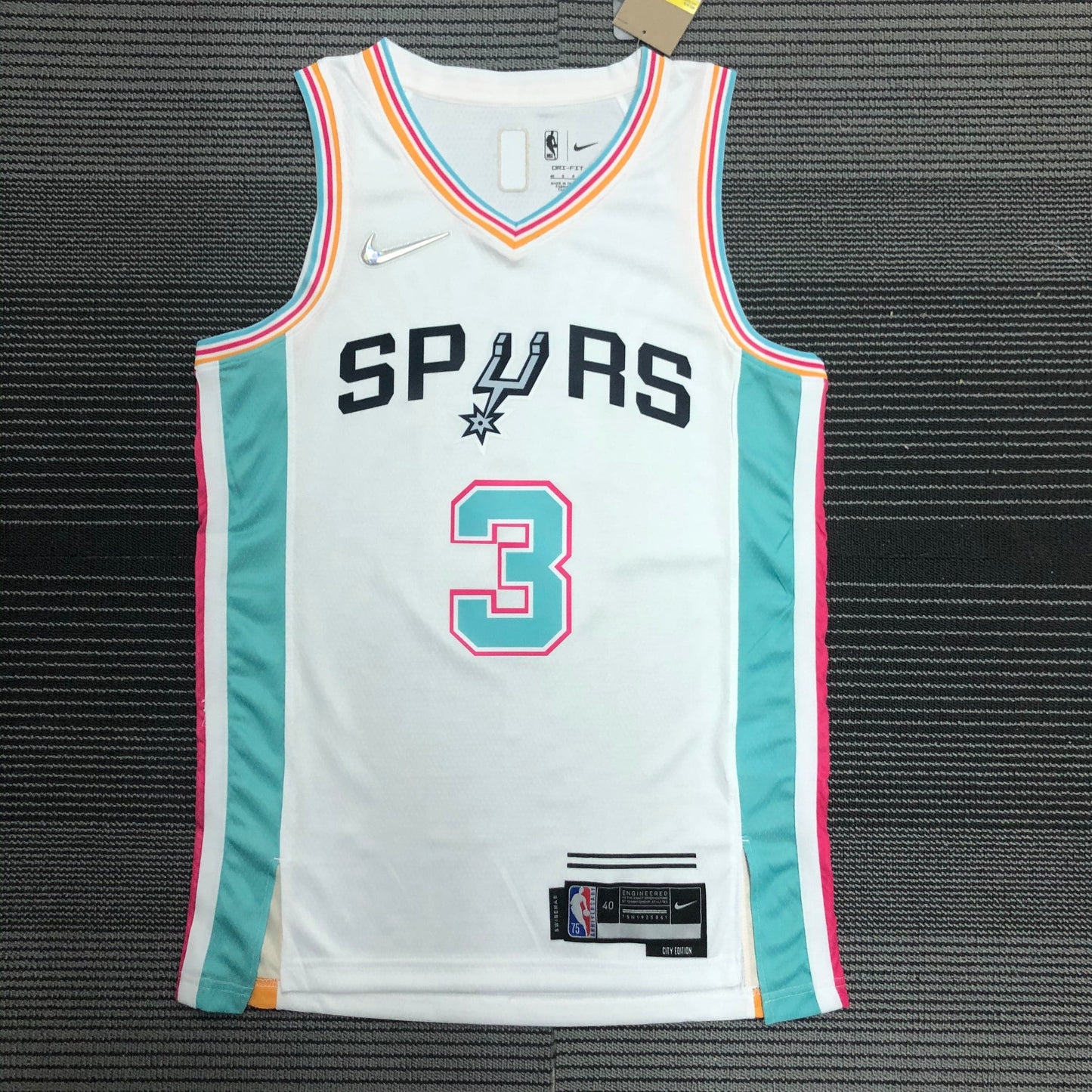 San Antonio Spurs City Edition Diamante 75th Jersey