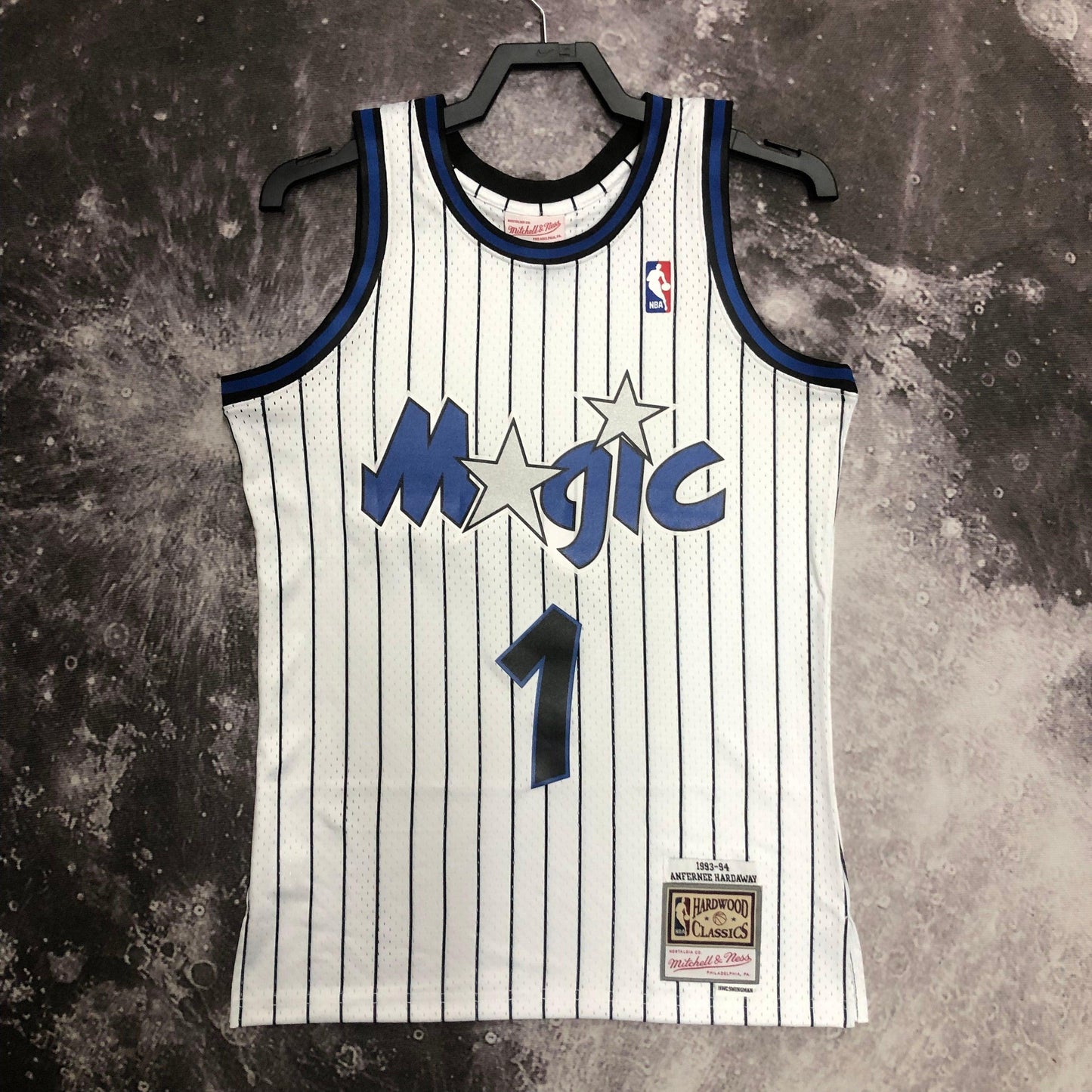 Swingman Orlando Magic Mitchell & Ness Hardwood Classics 1993/94 White Jersey