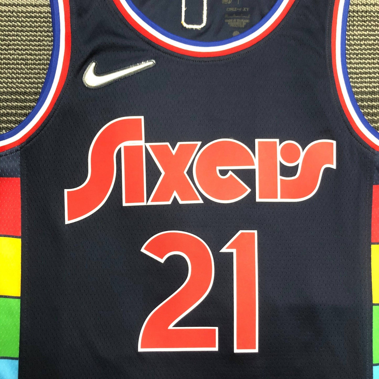 Philadelphia 76ers City Edition Diamante 75th Jersey