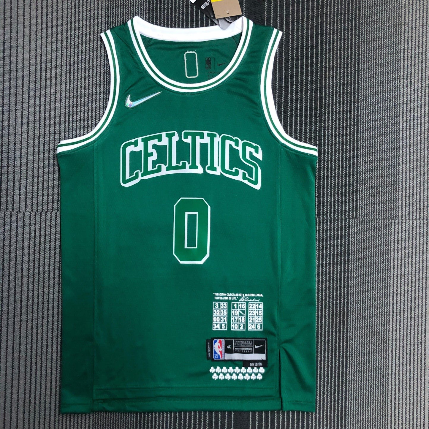 Boston Celtics City Edition Diamante 75th Jersey