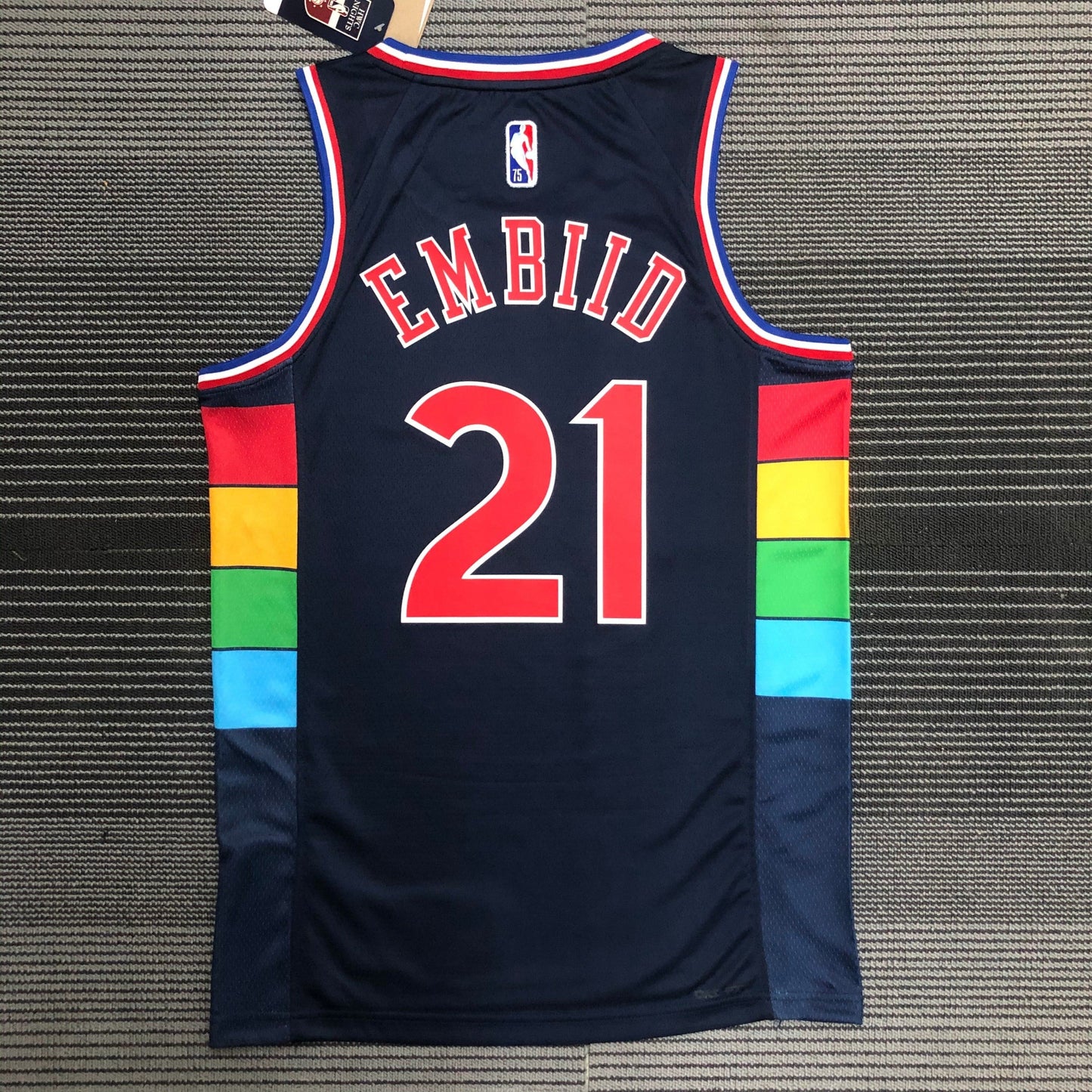 Philadelphia 76ers City Edition Diamante 75th Jersey