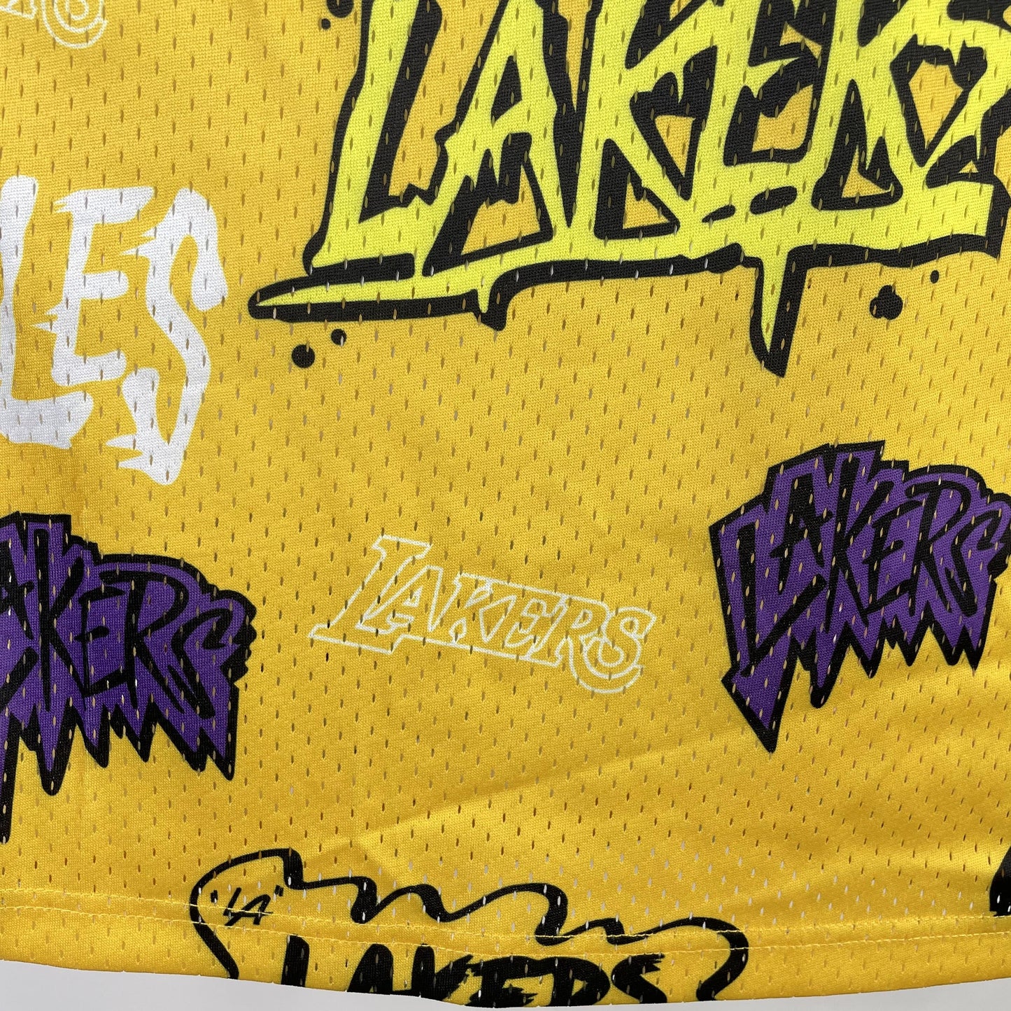 Swingman Slap Sicker Los Angeles Lakers Mitchell & Ness 1996/97 Jersey