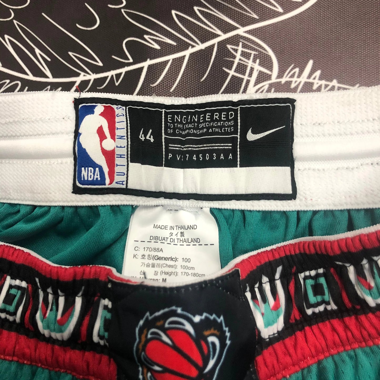 Memphis Grizzlies Classic Edition Shorts 19/20