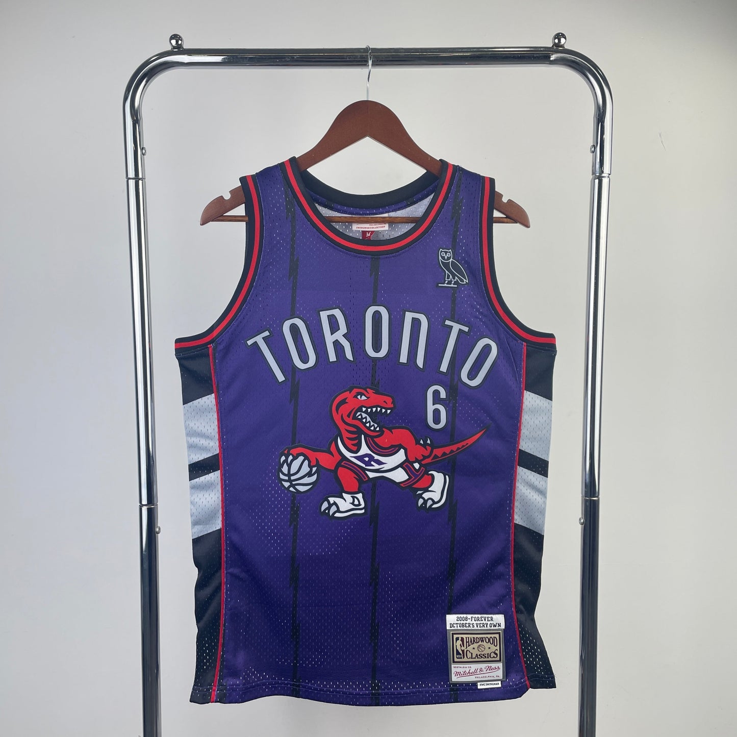 Swingman Toronto Raptors OVO x Mitchell & Ness Purple Jersey