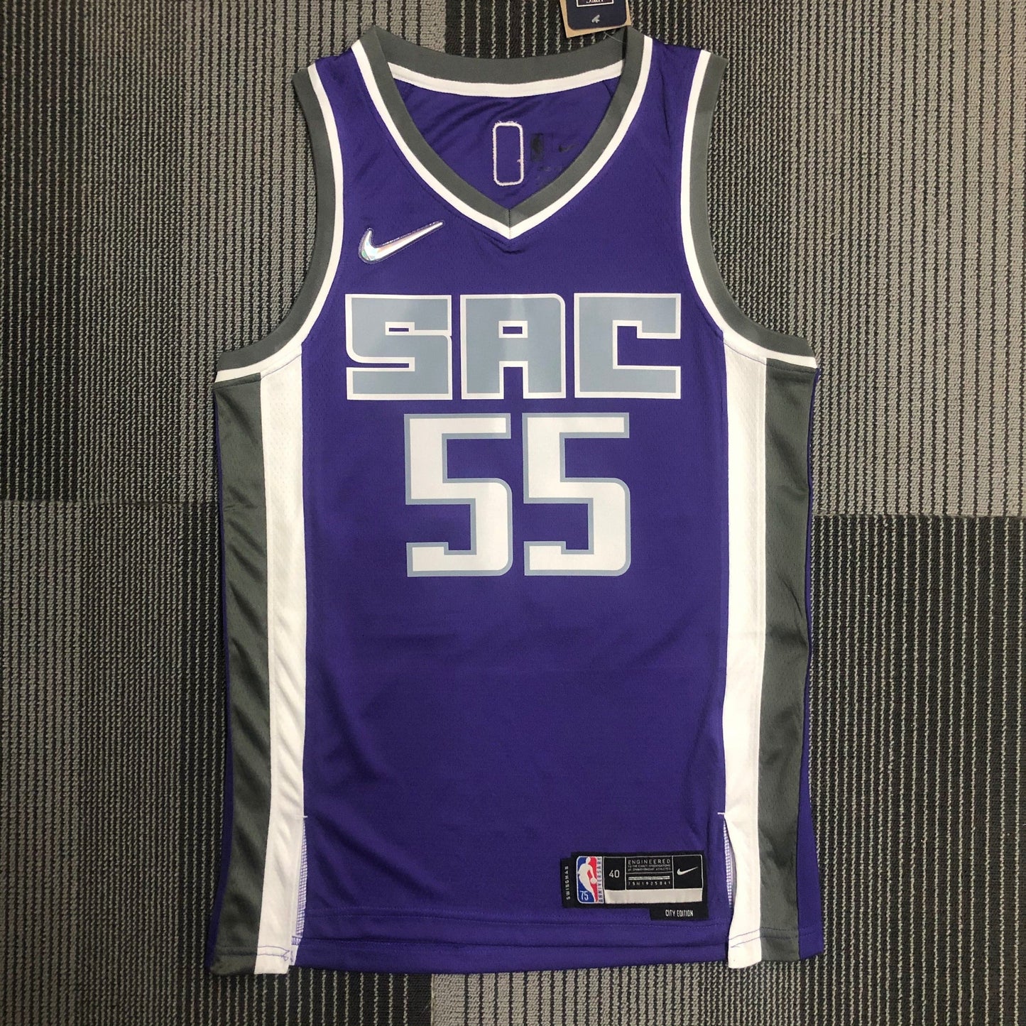 Sacramento Kings Icon Edition Diamante 75th Jersey