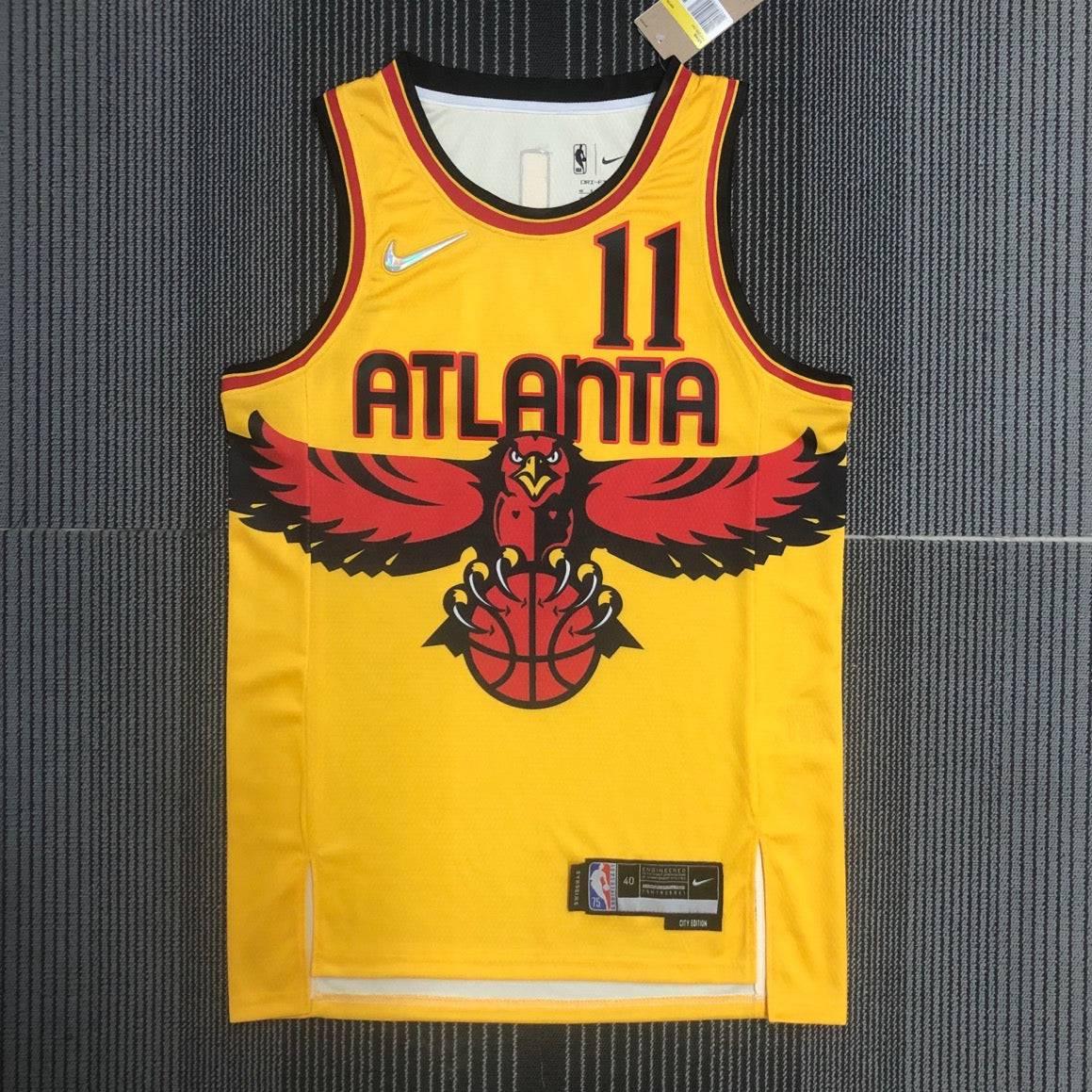 Atlanta Hawks City Edition Diamante 75th Jersey