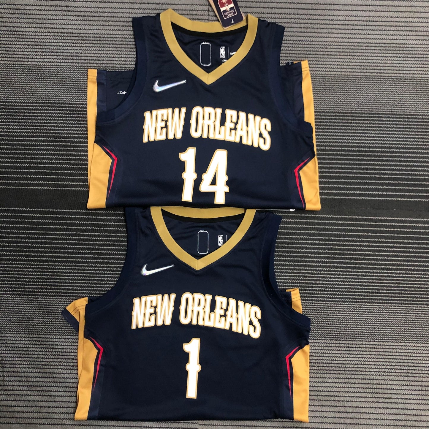 New Orleans Pelicans Icon Edition Diamante 75th Jersey