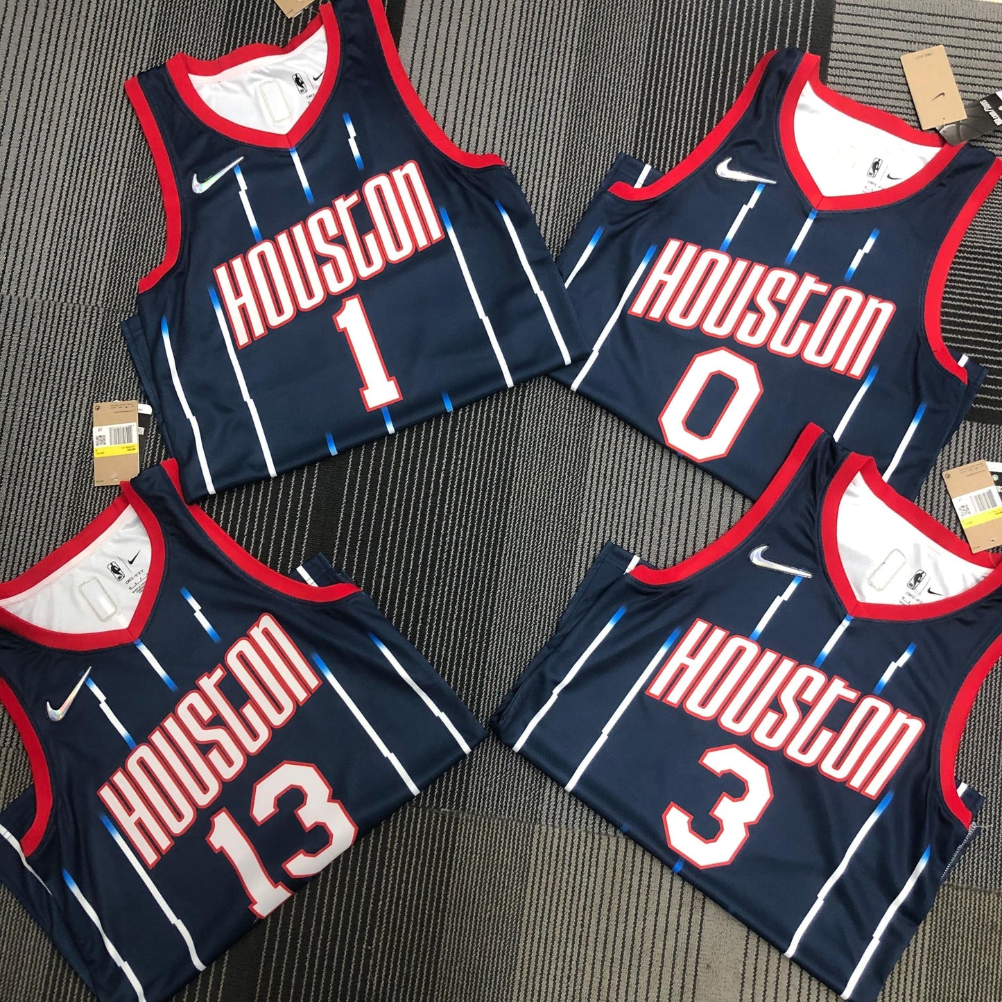 Houston Rockets City Edition Diamante 75th Jersey