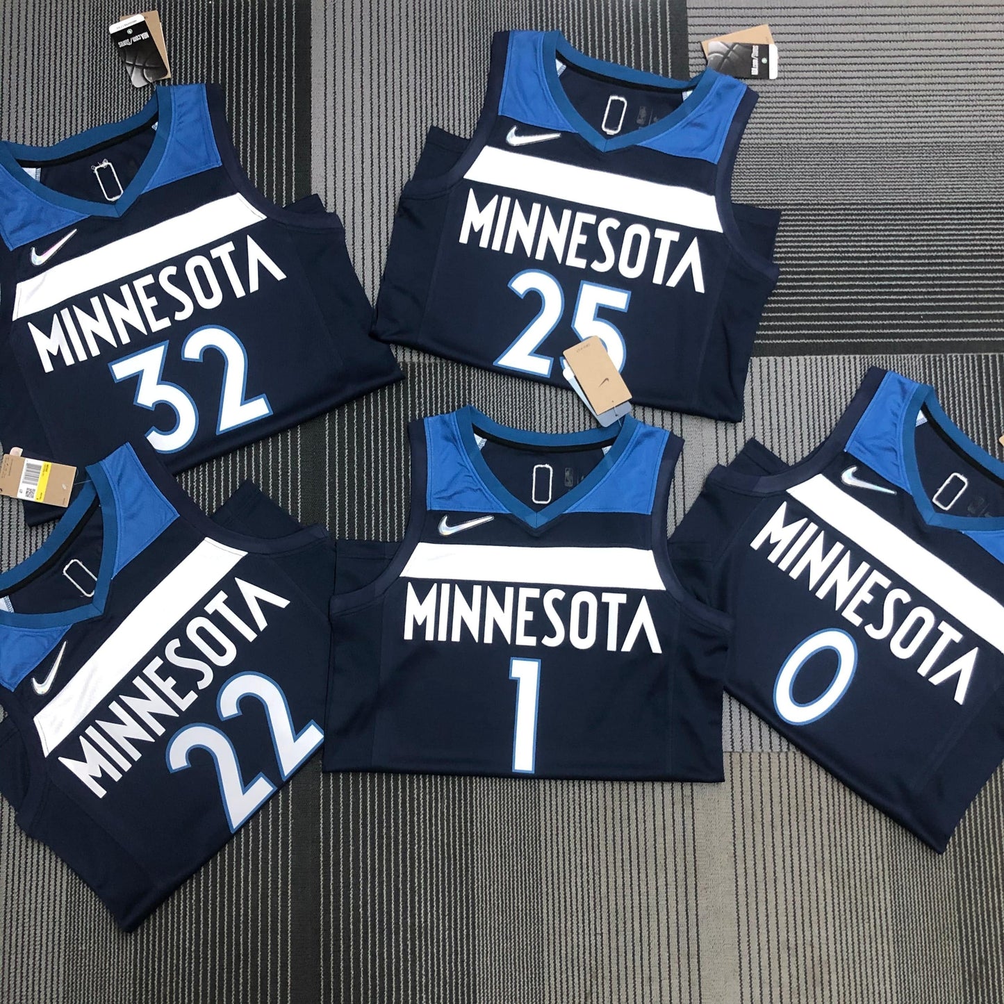 Minnesota Timberwolves Icon Edition Diamante 75th Jersey
