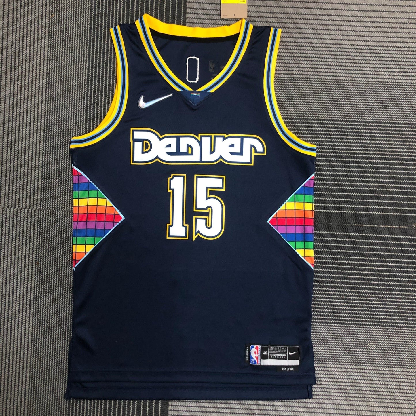 Denver Nuggets City Edition Diamante 75th Jersey