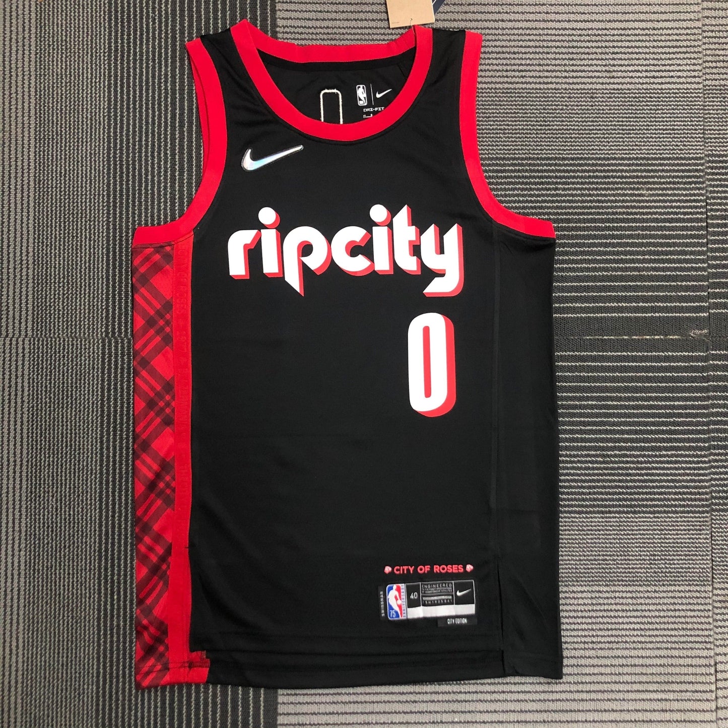 Portland Trail Blazers City Edition Diamante 75th Jersey