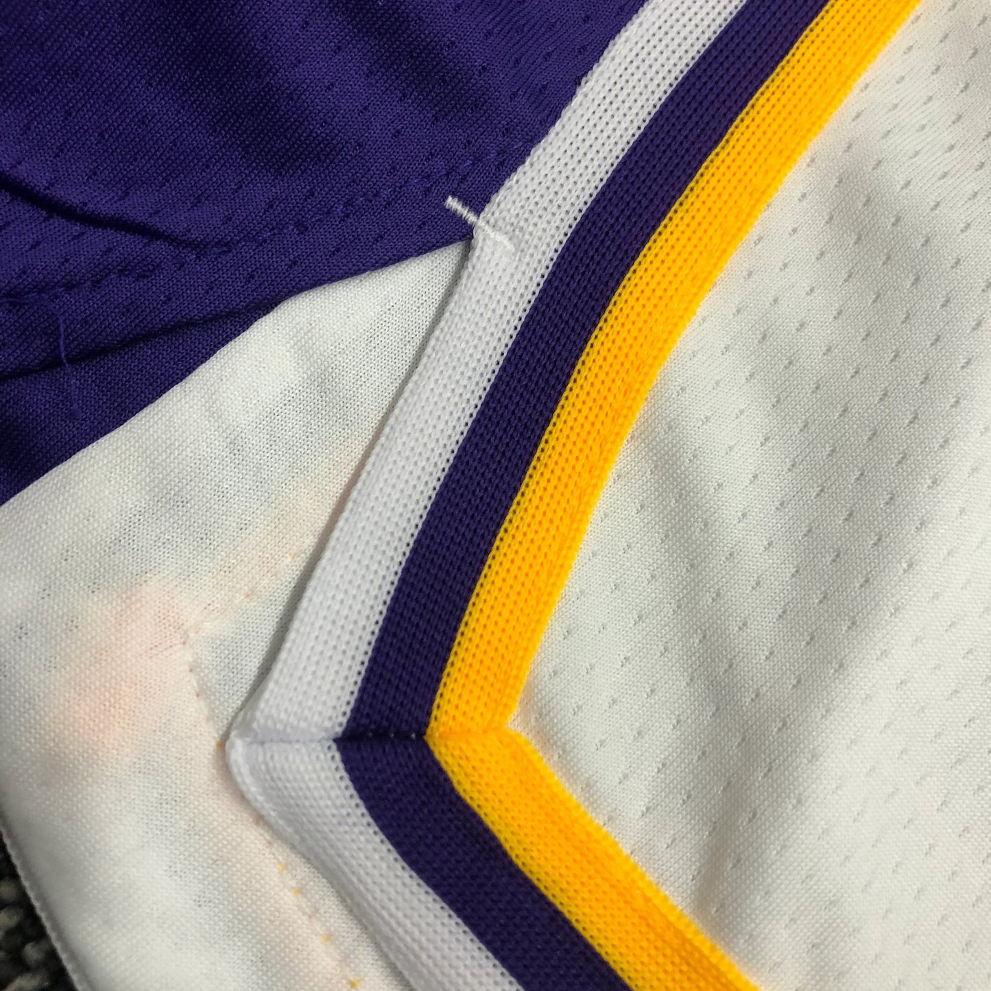 Los Angeles Lakers Association Edition Diamond 75th Shorts