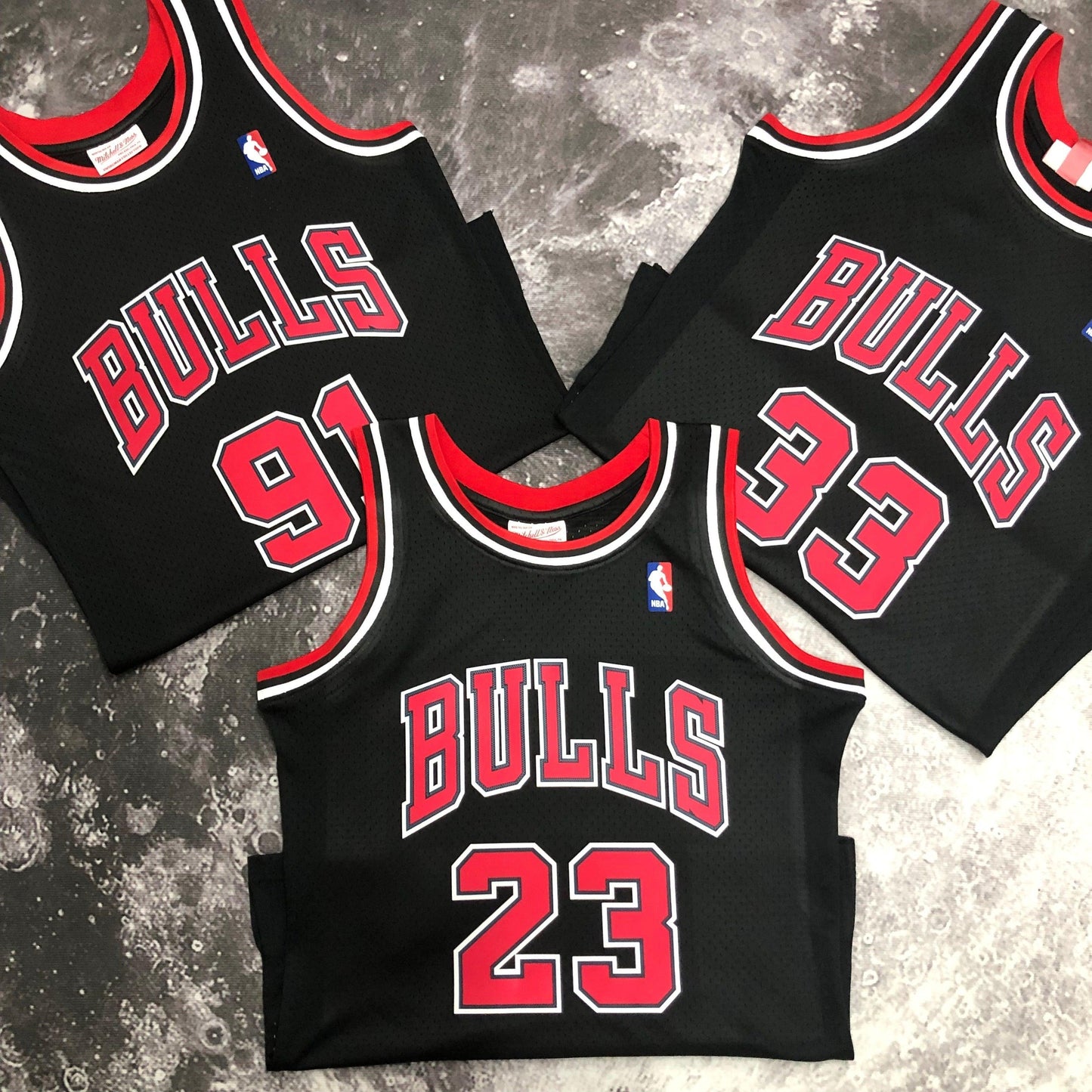 Swingman Chicago Bulls Mitchell & Ness Hardwood Classics 1997/98 Black Jersey
