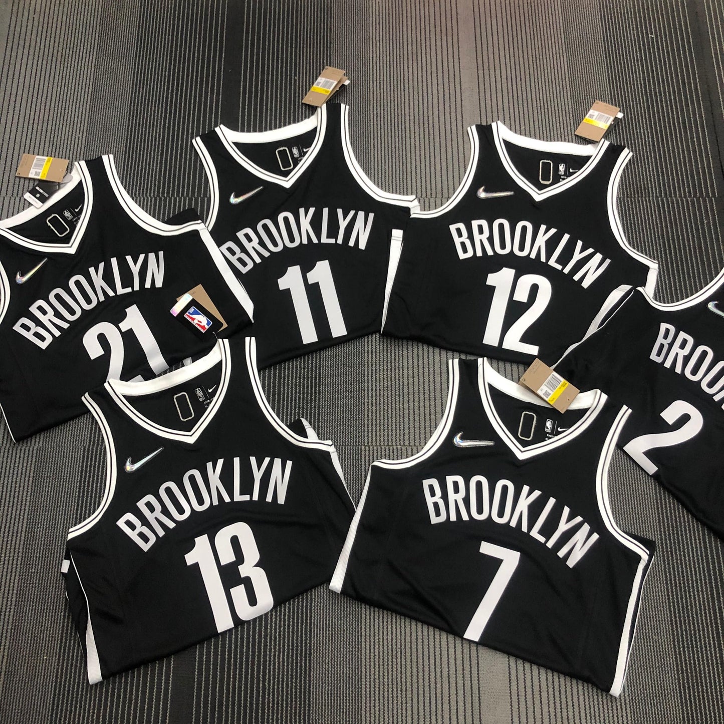 Brooklyn Nets Icon Edition Diamante 75th Jersey