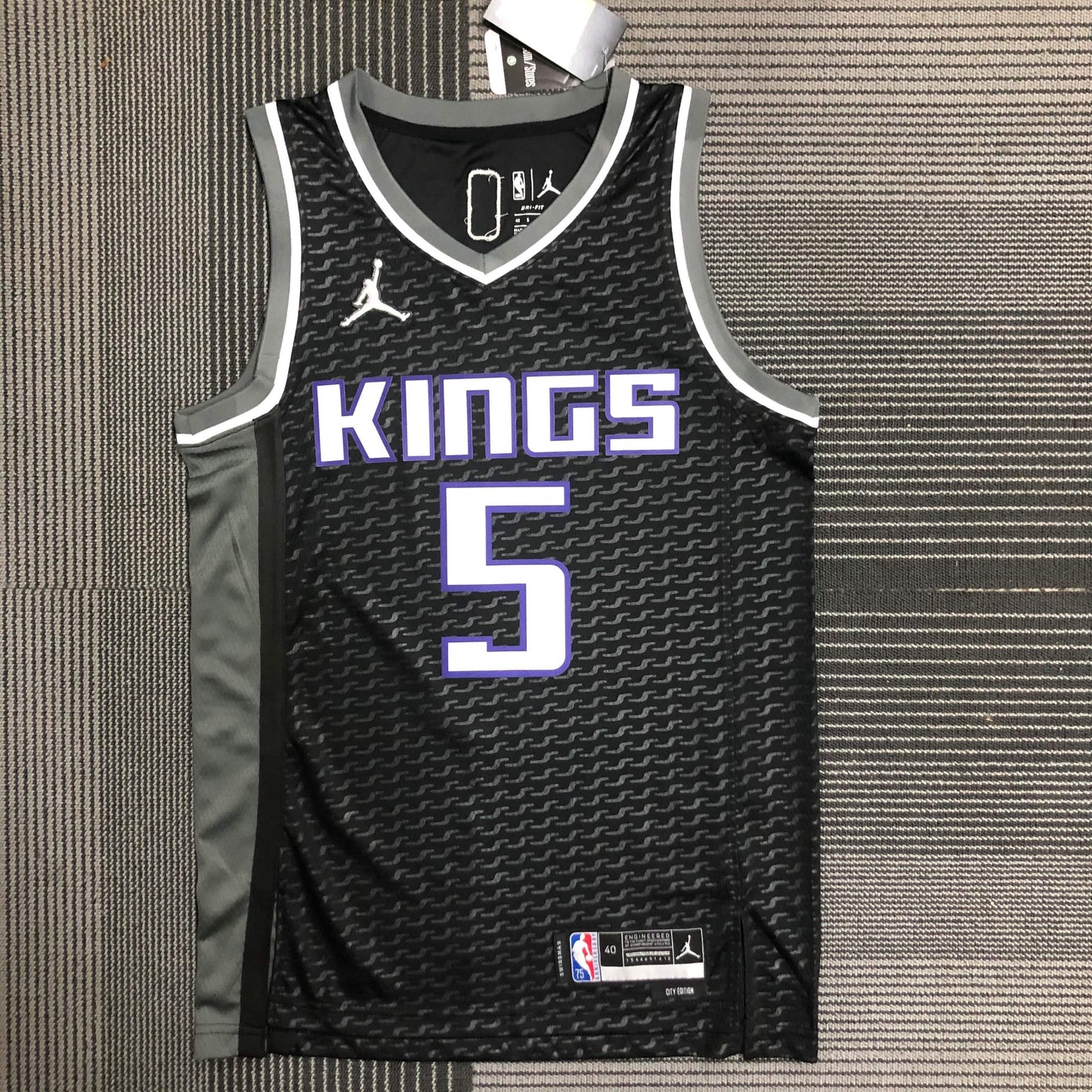 Sacramento Kings Statement Edition Diamante 75th Jersey