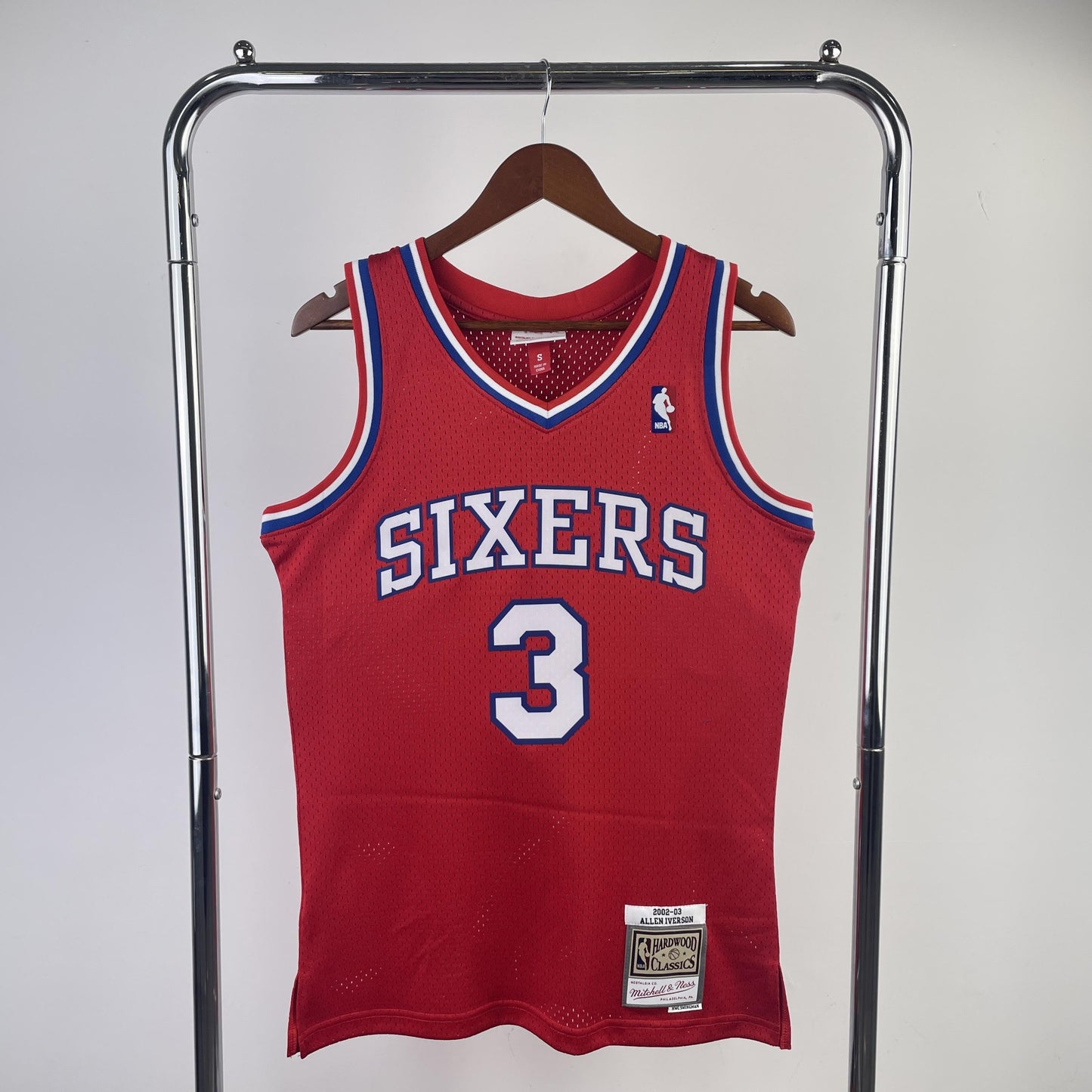 Swingman Philadelphia 76ers Mitchell & Ness Hardwood Classics 1996/97 Jersey
