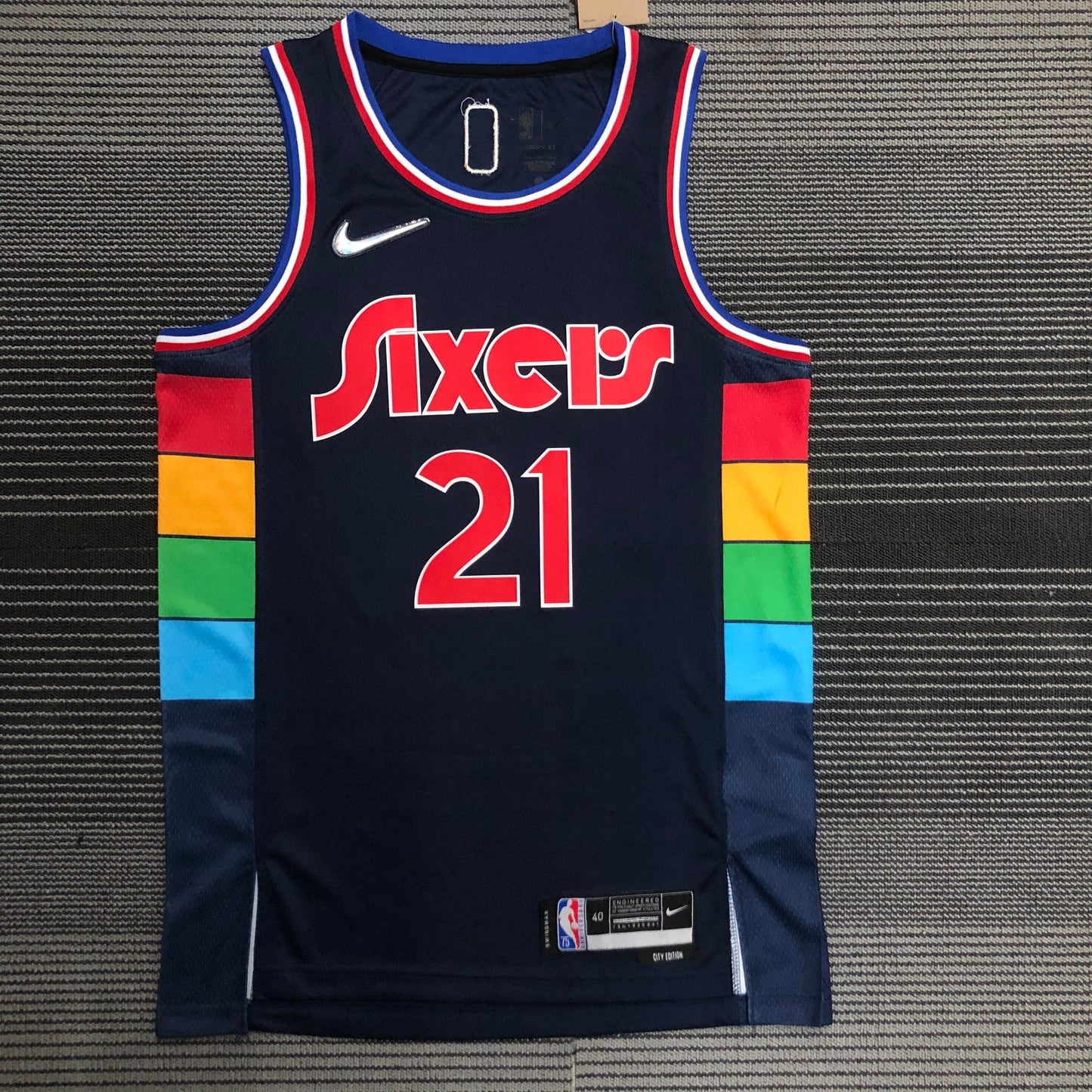 Philadelphia 76ers City Edition Diamante 75th Jersey