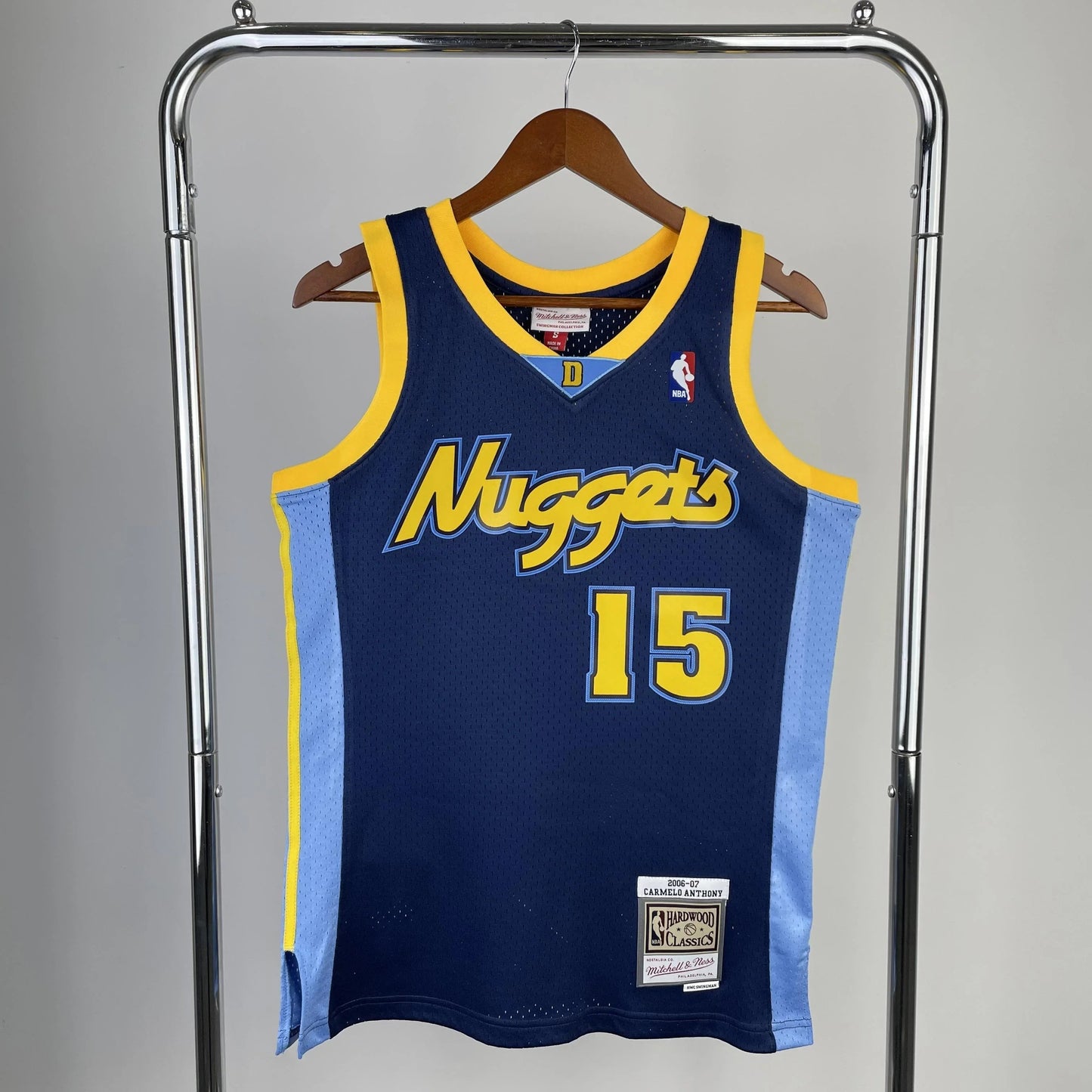 Swingman Denver Nuggets Mitchell & Ness Hardwood Classics 2006/07 Jersey