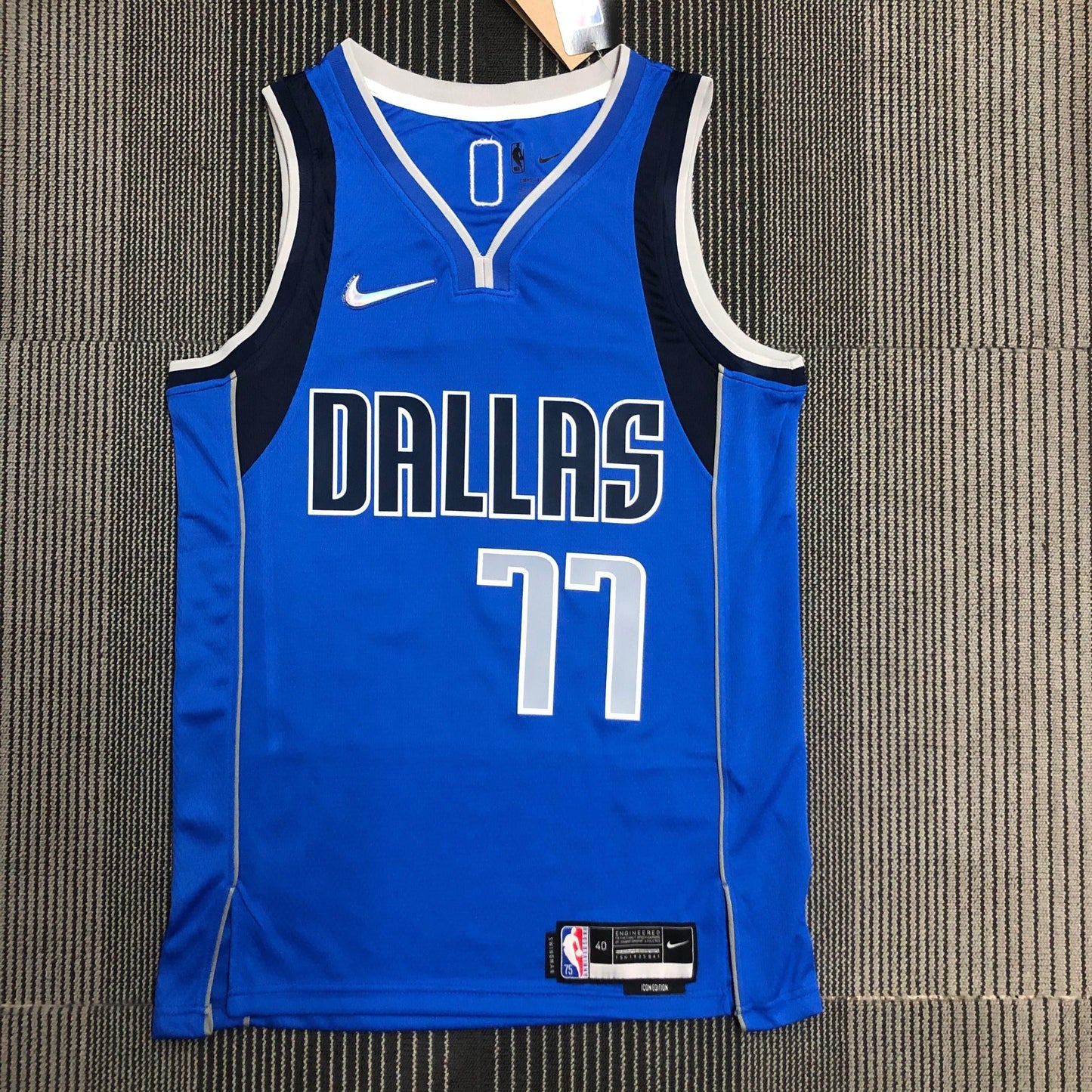 Dallas Mavericks Icon Edition Diamante 75th Jersey