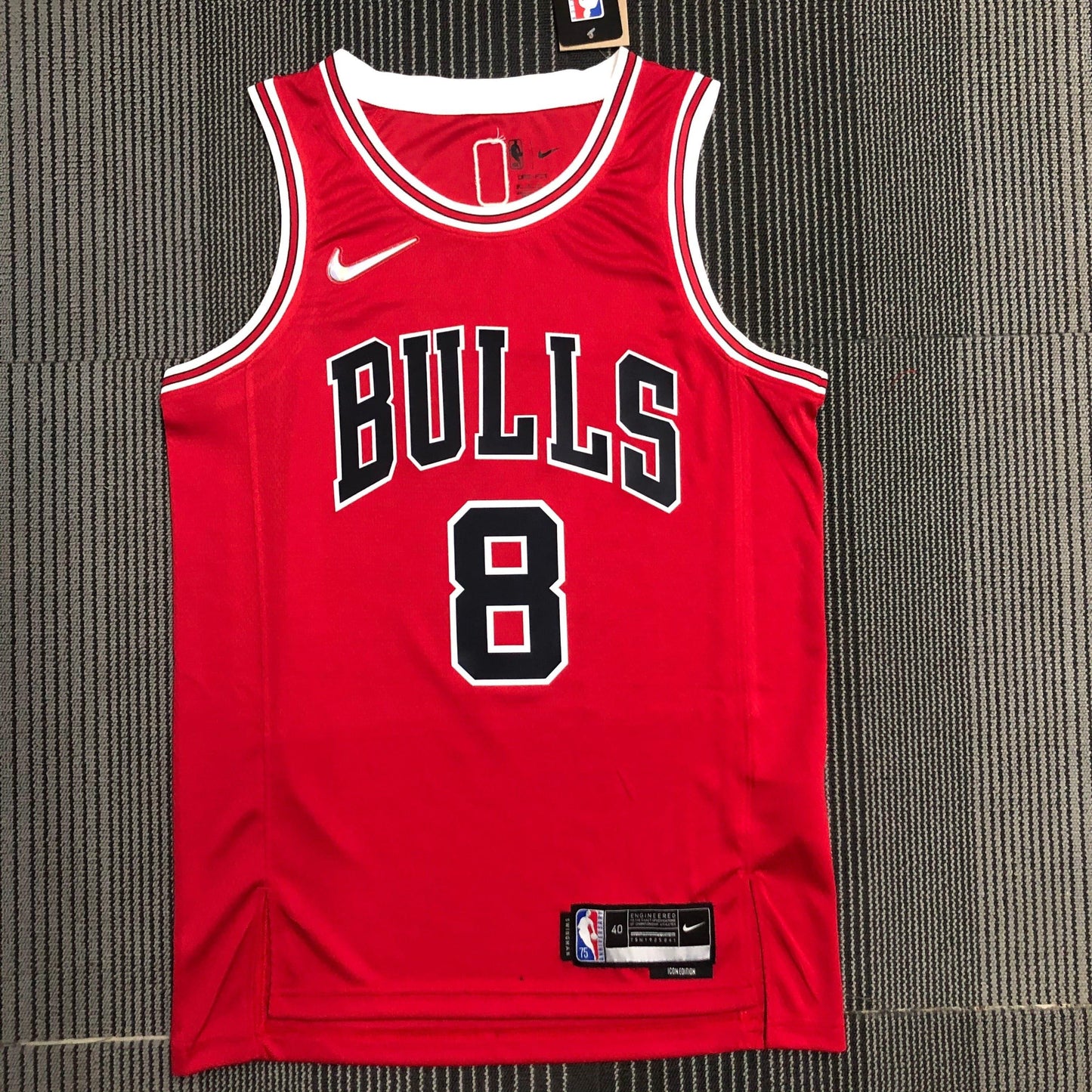Chicago Bulls Icon Edition Diamante 75th Jersey