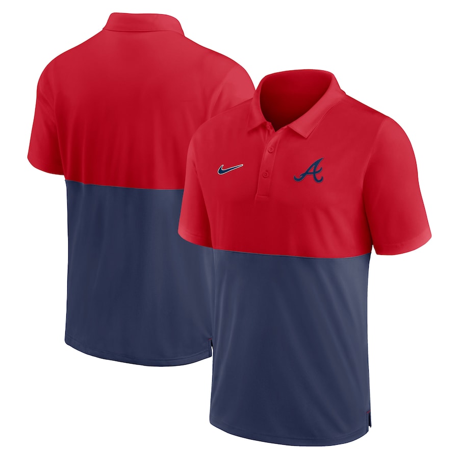 Atlanta Braves Red Polo