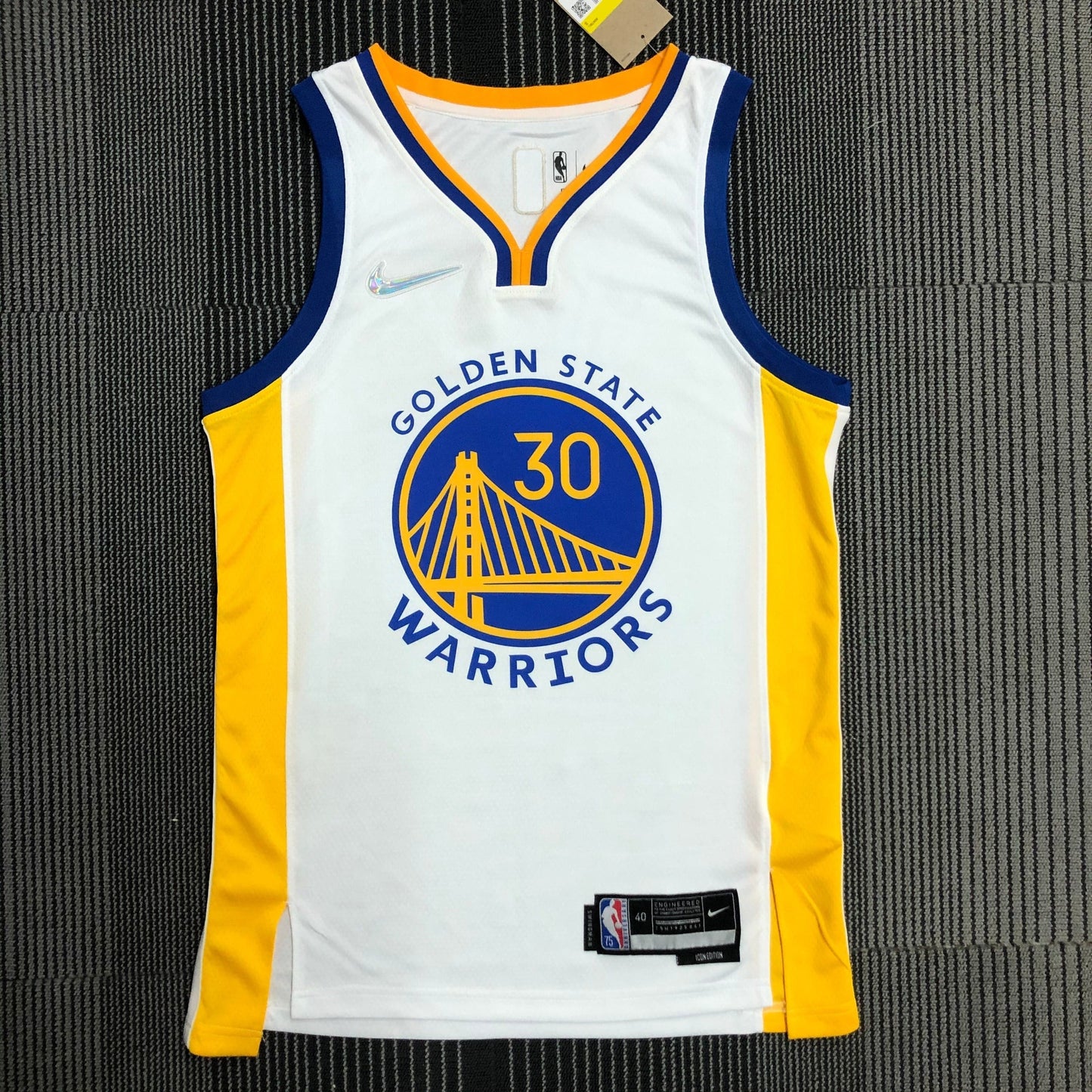 Golden State Warriors Association Edition Diamante 75th Jersey