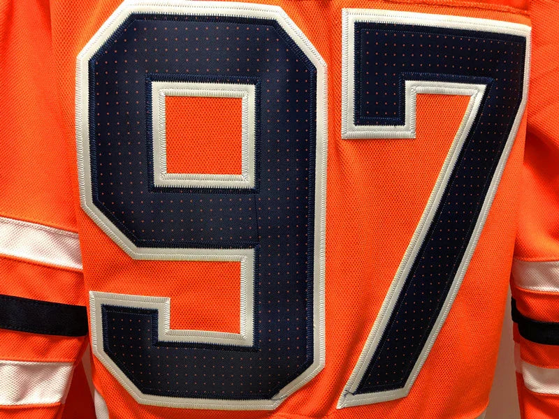 Edmonton Oilers Orange Jersey