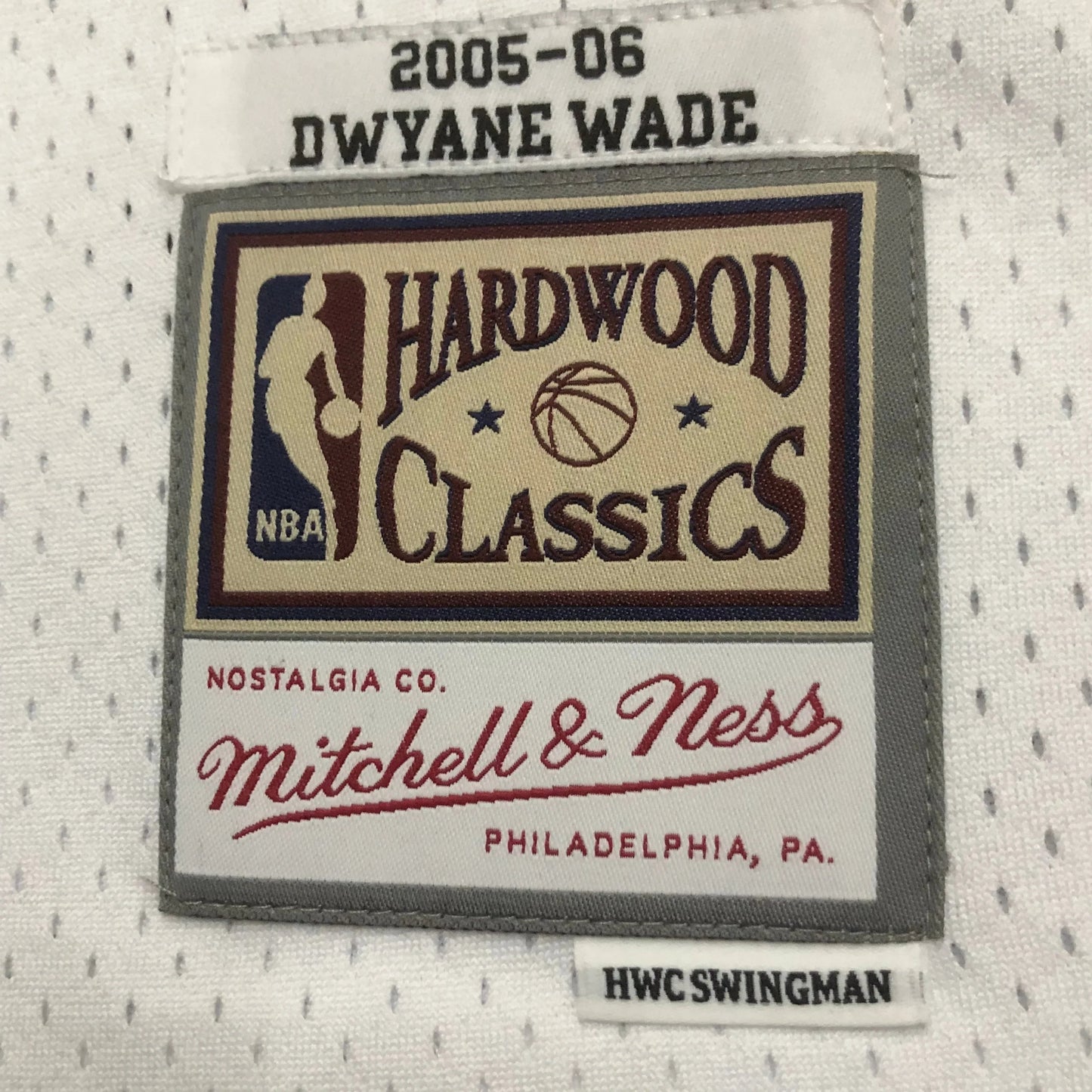 Swingman Miami Heat Alternate Mitchell & Ness Hardwood Classics 2005/06 Jersey