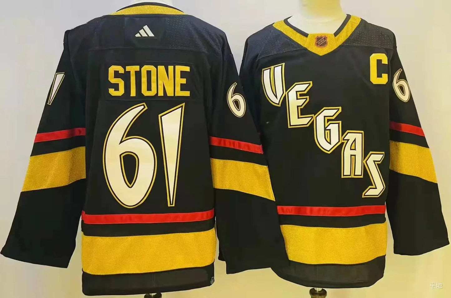 Vegas Golden Knights Reverse Retro 2.0 Black Jersey