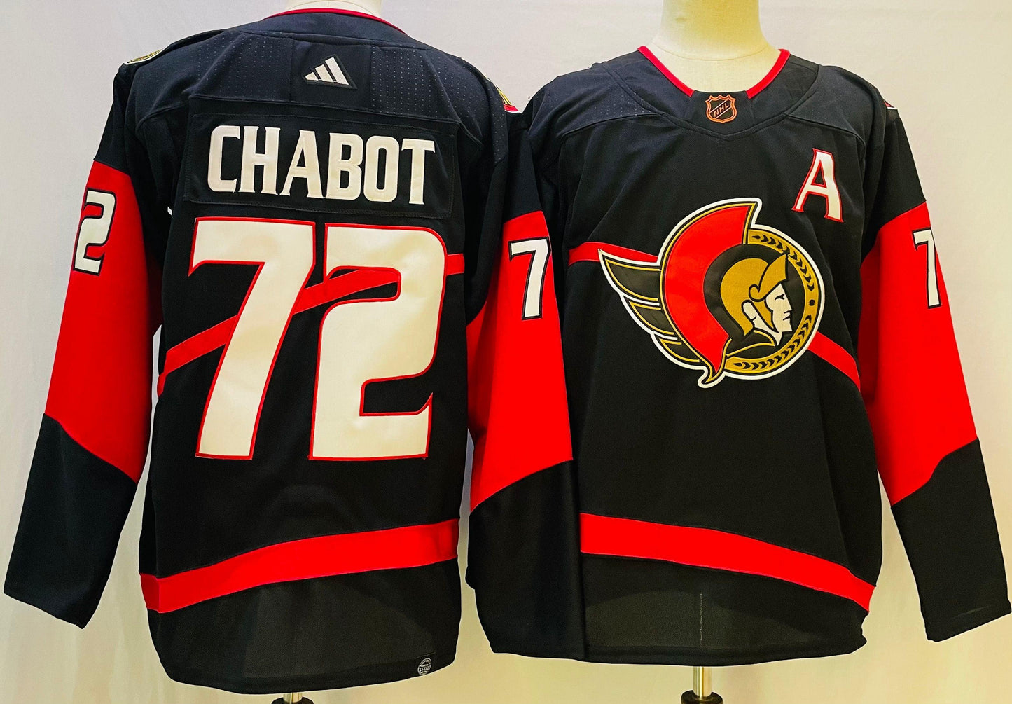 Ottawa Senators Reverse Retro 2.0 Black Jersey
