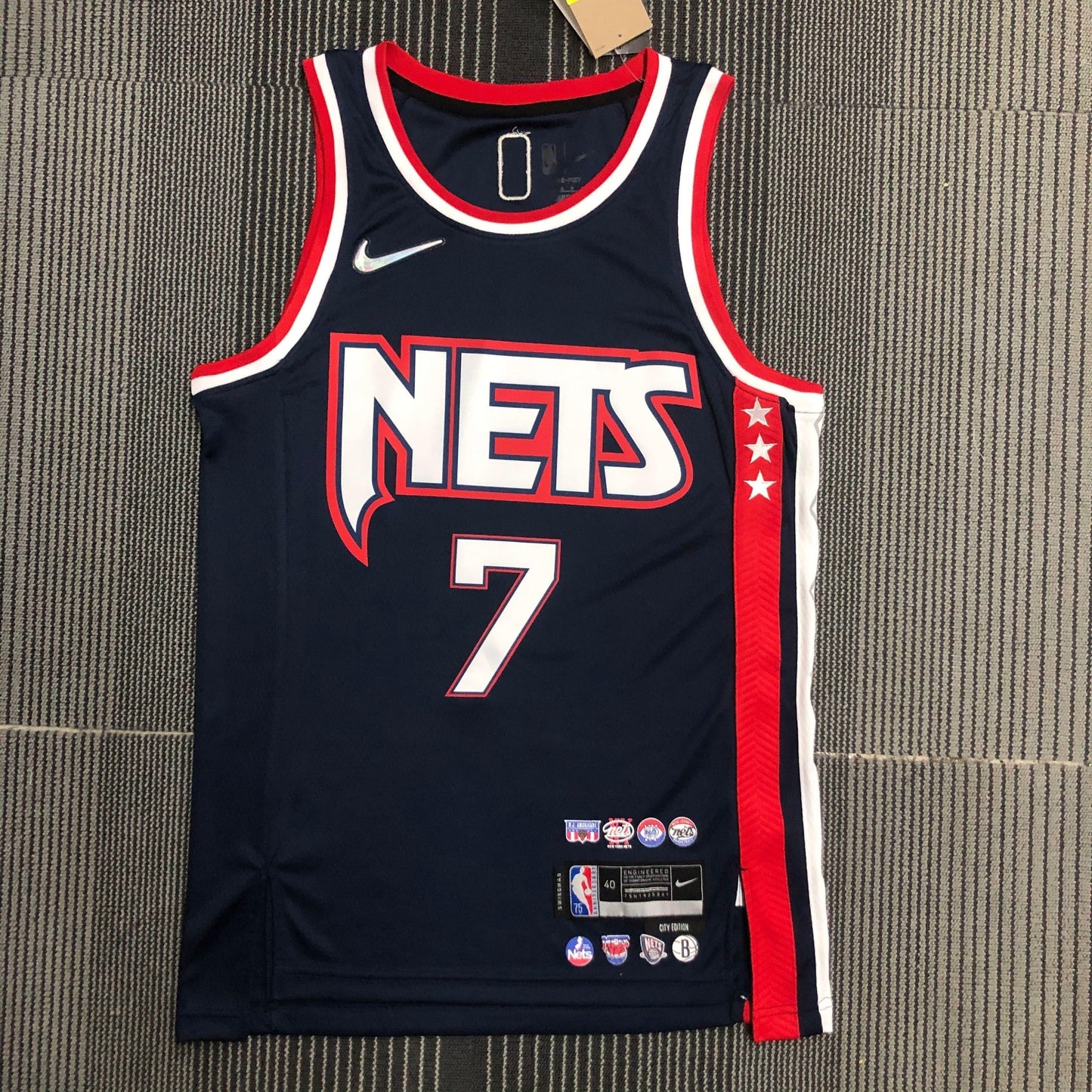 Brooklyn Nets City Edition Diamante 75th Jersey