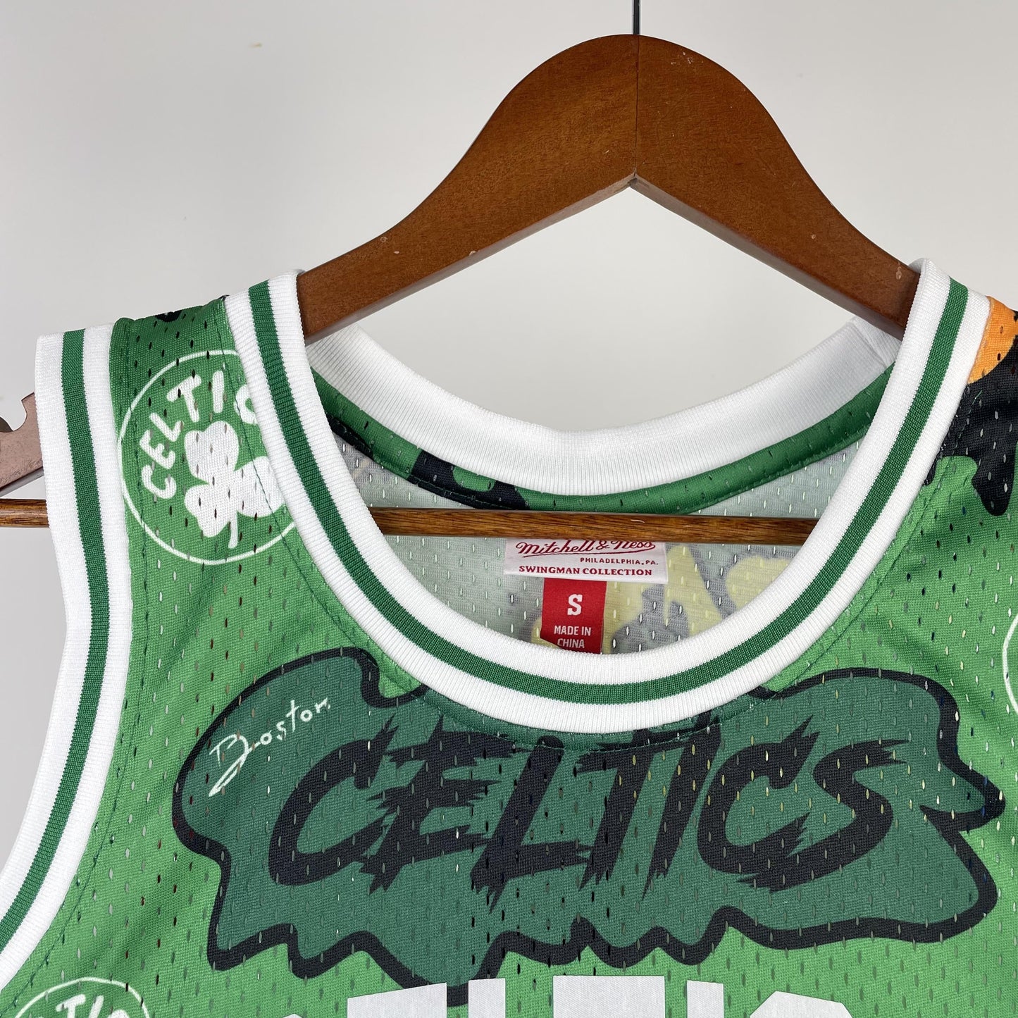 Swingman Slap Sicker Boston Celtics Mitchell & Ness 1985/86 Jersey