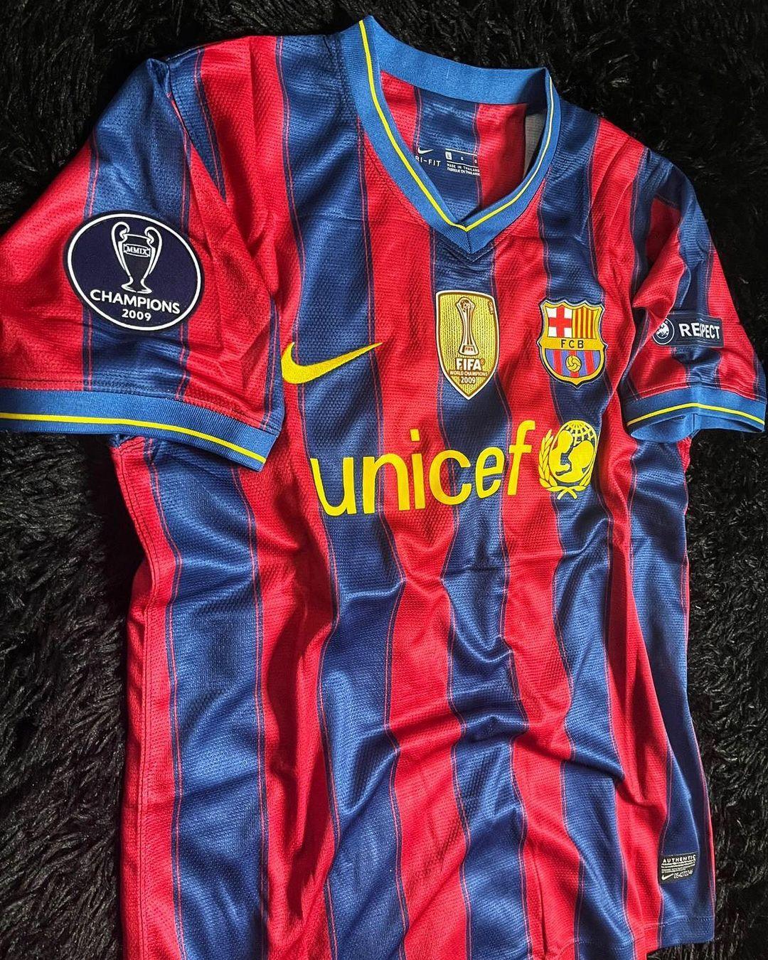 Barcelona 2009/10 Retro Messi #10 (Patches) Shirt