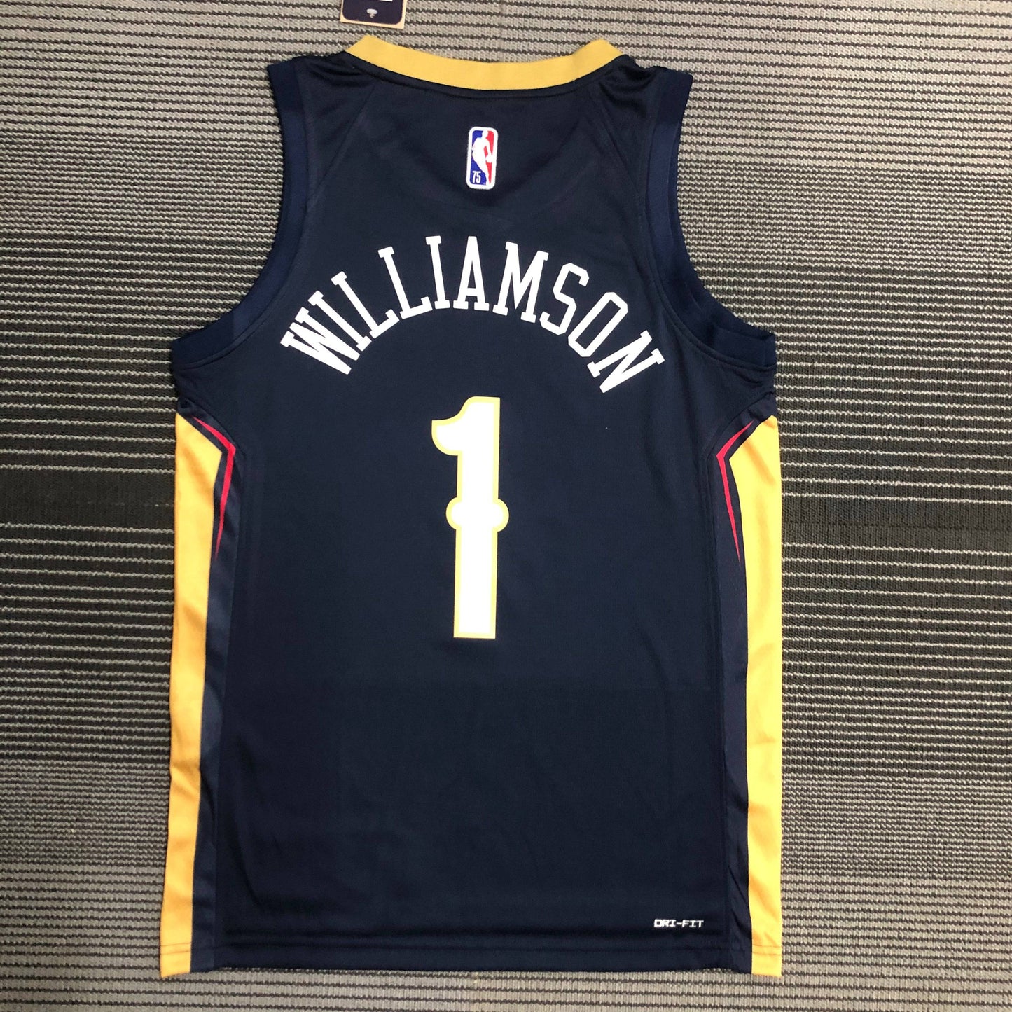 New Orleans Pelicans Icon Edition Diamante 75th Jersey