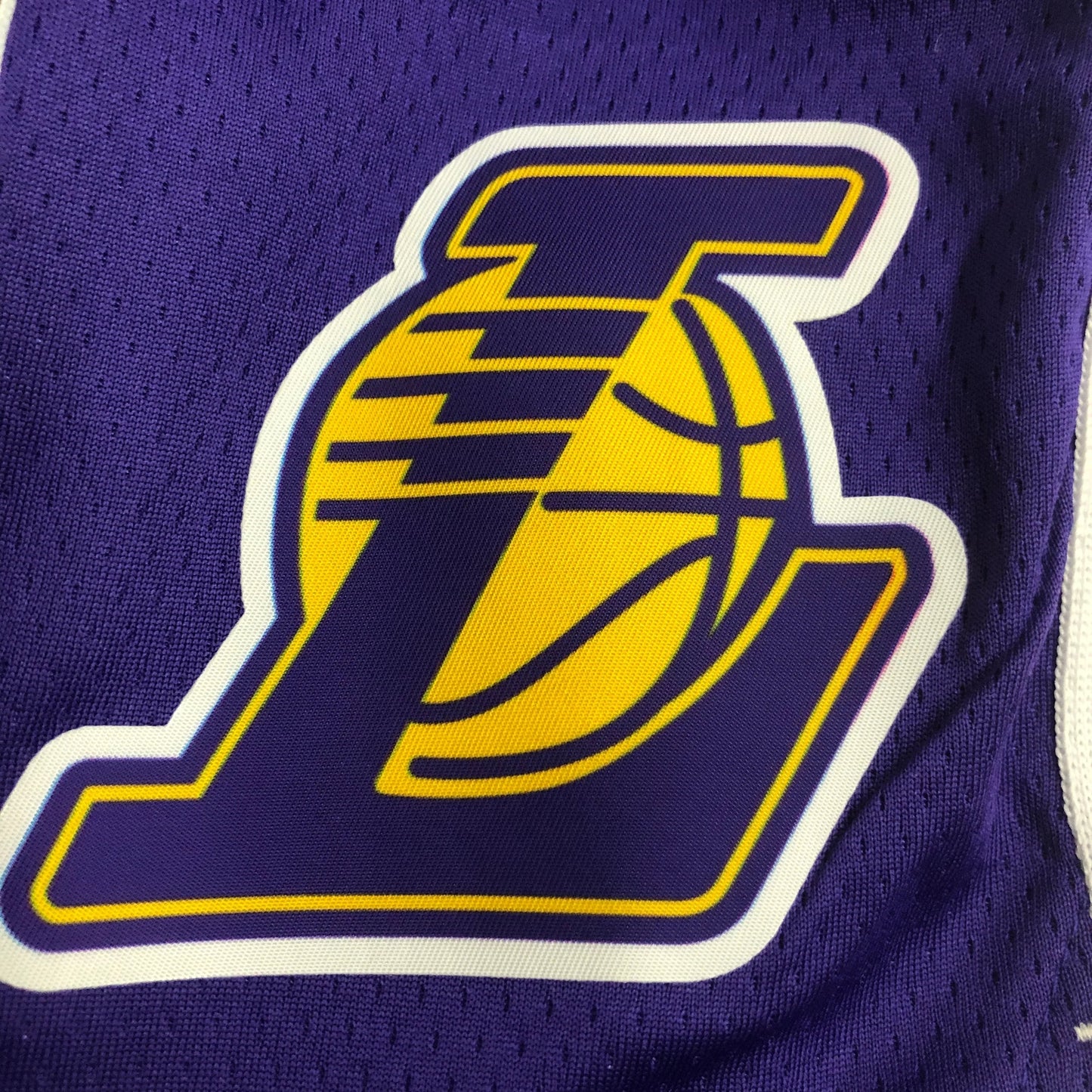 Los Angeles Lakers Association Edition Diamond 75th Shorts
