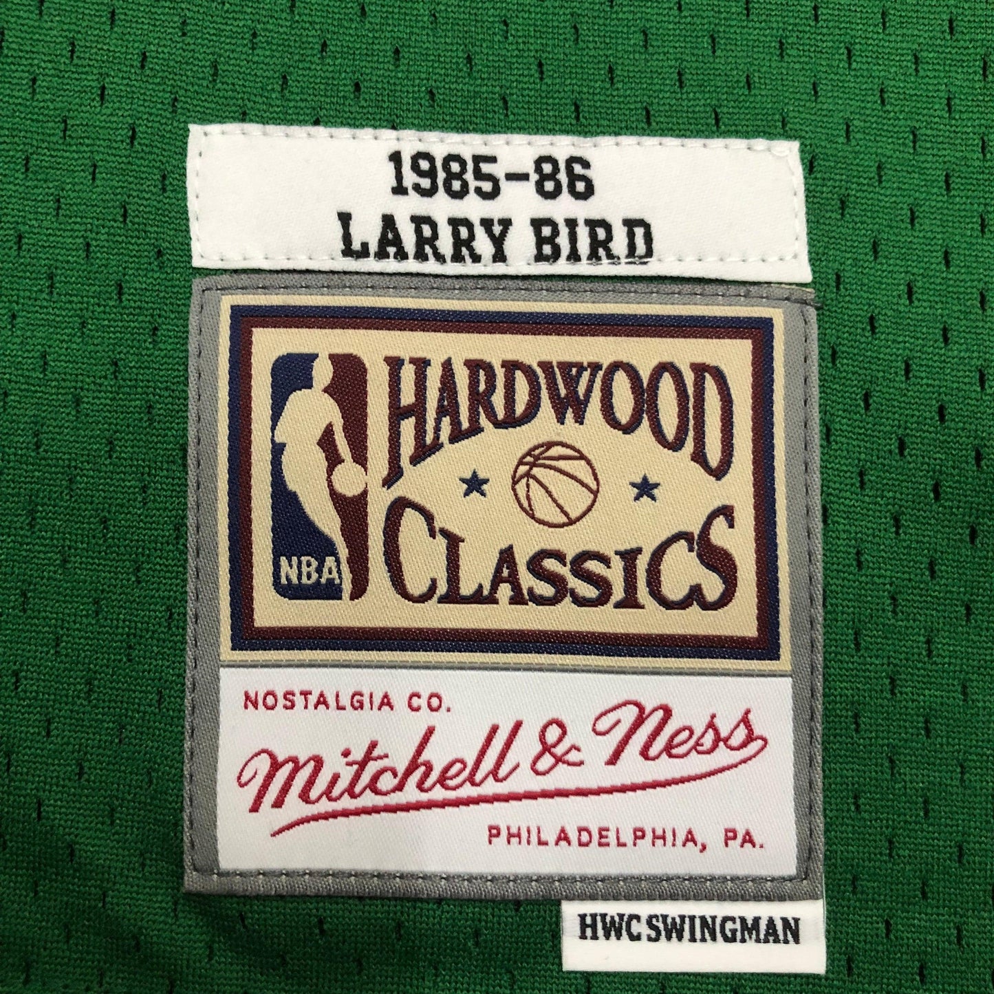 Swingman Boston Celtics Mitchell & Ness Hardwood Classics 1985/86 Jersey