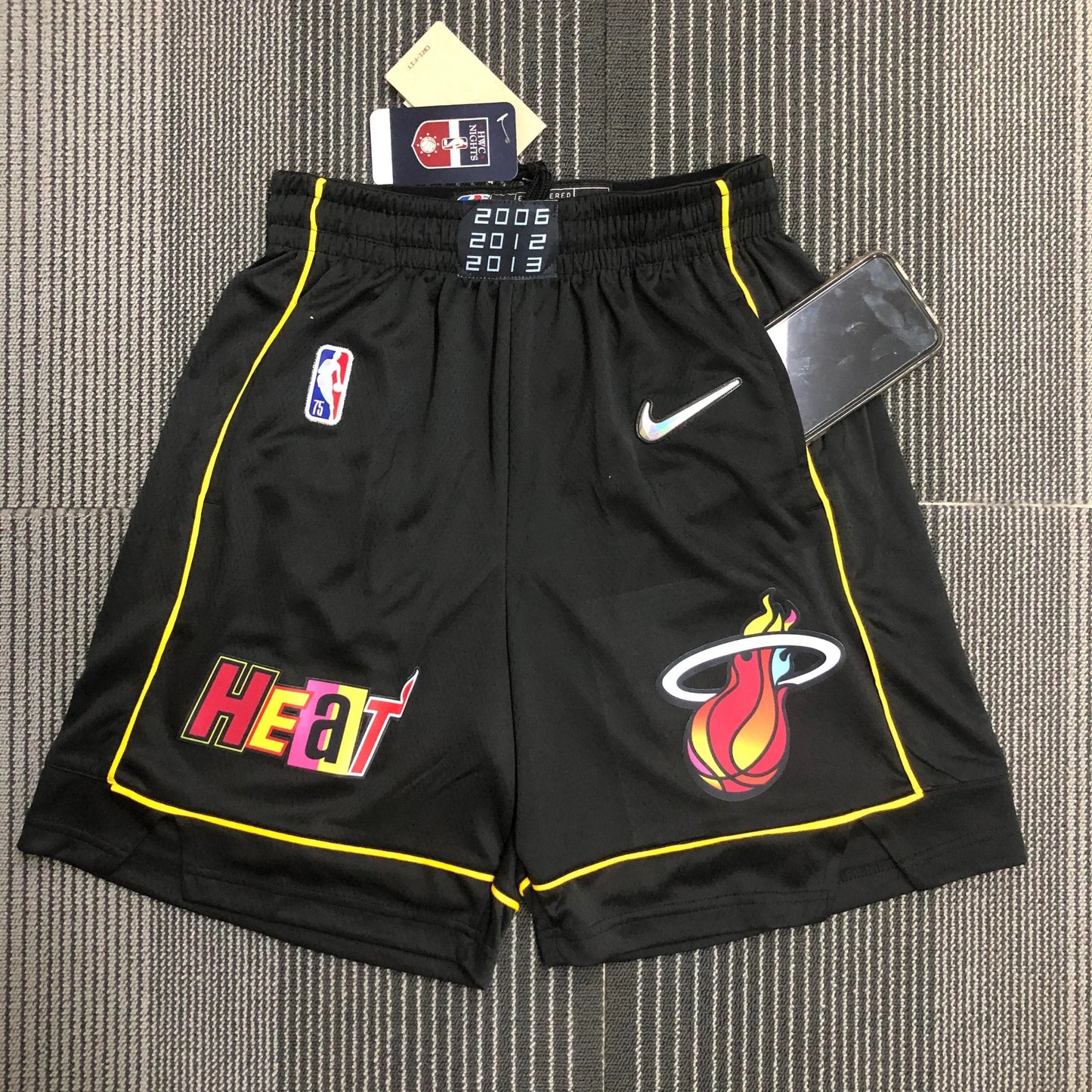Miami Heat City Edition Diamond 75th Shorts