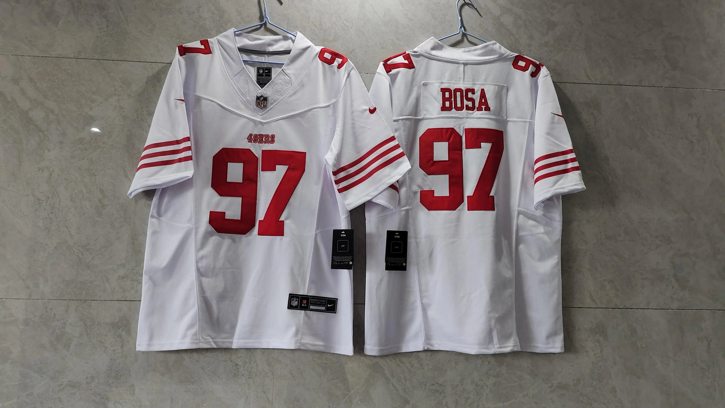 Vapor F.U.S.E Limited San Francisco 49ers White Jersey
