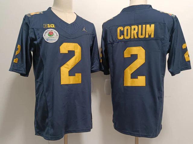 NCAA Michigan Wolverines Blue Jersey