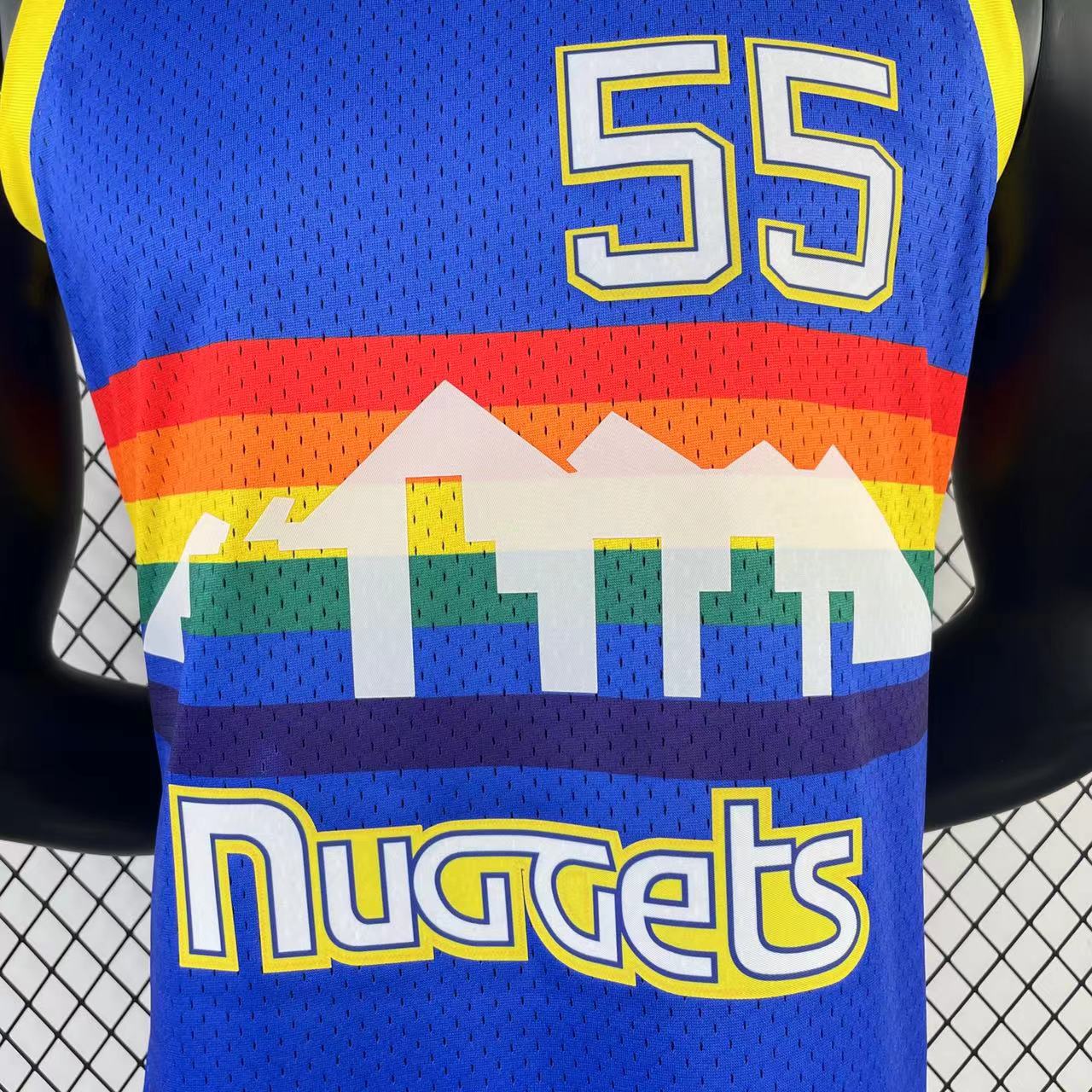 Swingman Denver Nuggets Mitchell & Ness Hardwood Classics 1991/92 Blue Jersey