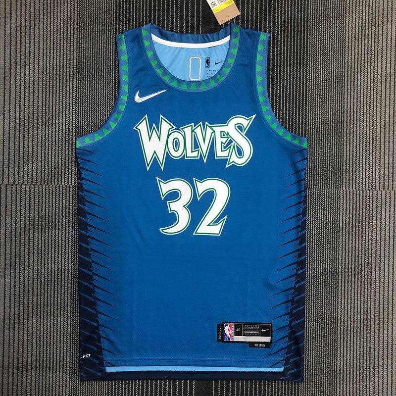 Minnesota Timberwolves City Edition Diamante 75th Jersey
