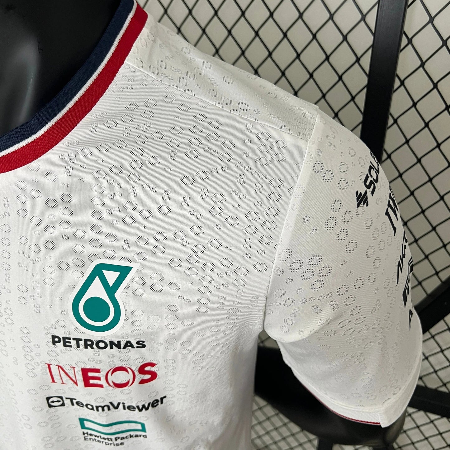 Mercedes 2024 White Jersey
