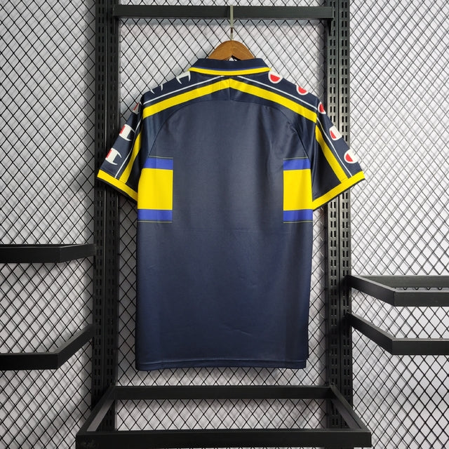 Parma Away 99/00 Parmalat Retro Dark Blue Shirt