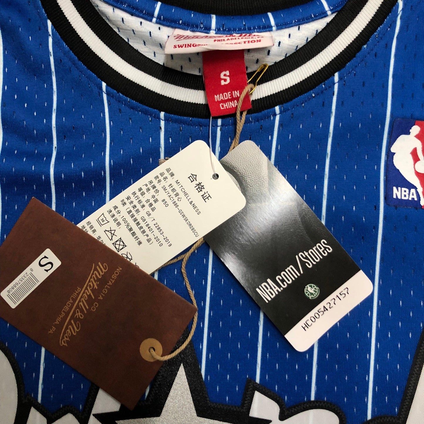 Swingman Orlando Magic Mitchell & Ness Hardwood Classics 1994/95 Blue Jersey