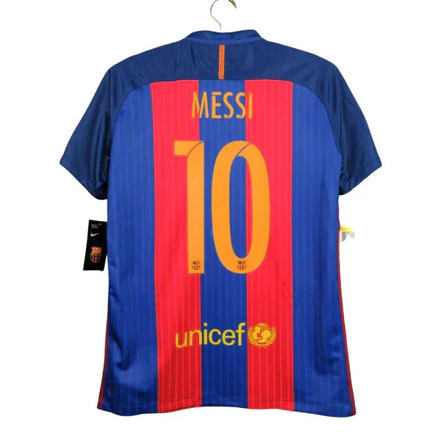 Barcelona 2016/17 Retro Messi #10 (Patches) Shirt