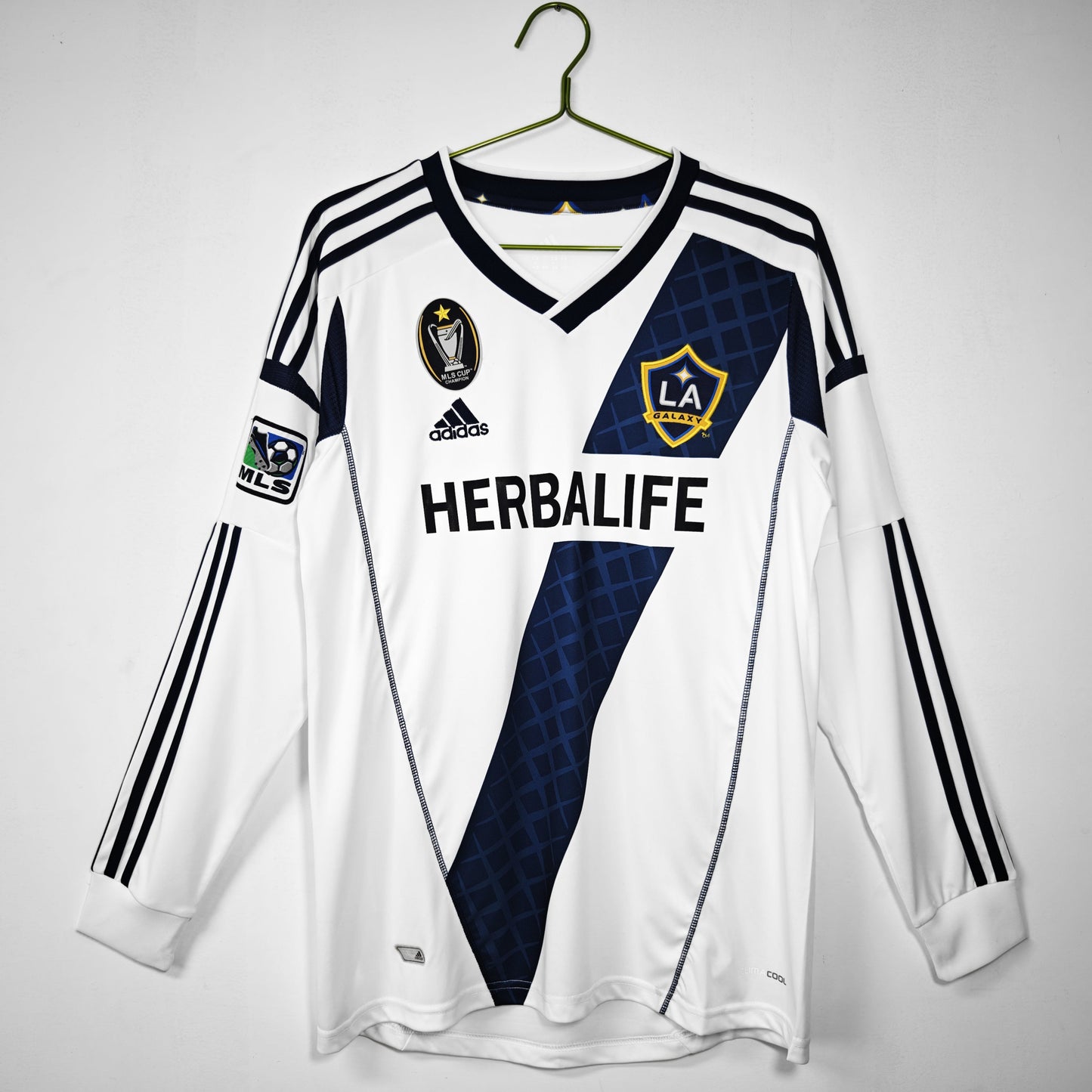 Los Angeles Galaxy 2012 Home Retro Long Sleeve Shirt