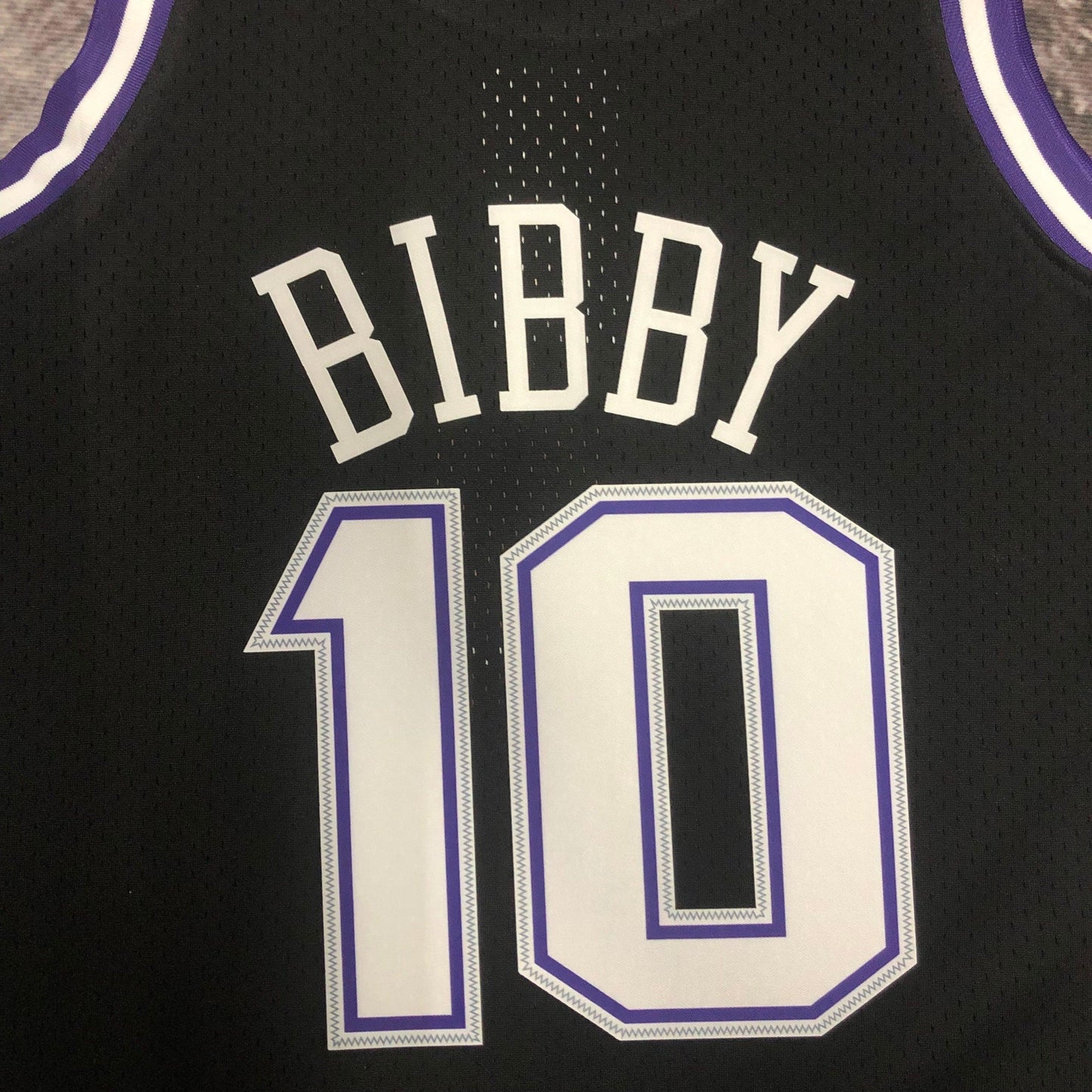 Swingman Sacramento Kings Mitchell & Ness Hardwood Classics 2001/02 Black Jersey