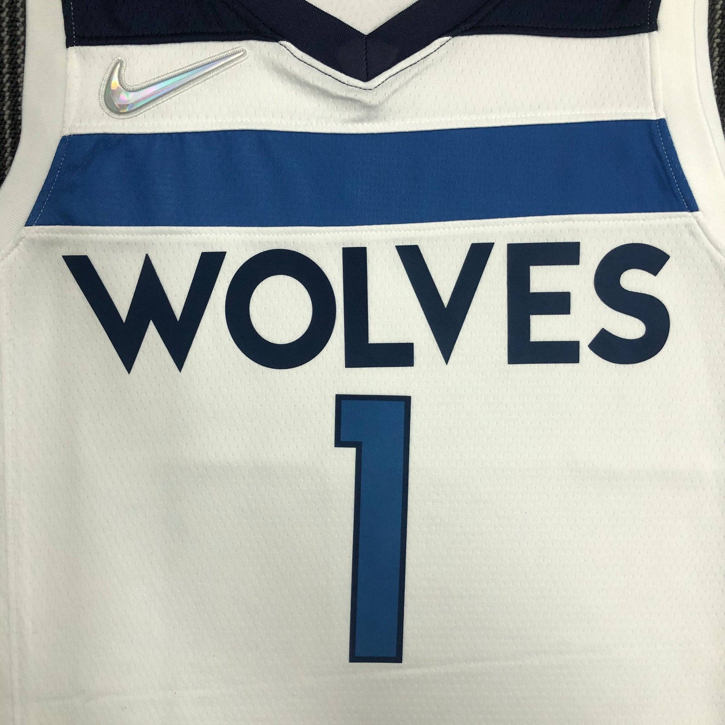 Minnesota Timberwolves Association Edition Diamante 75th Jersey